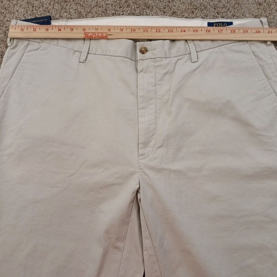 Polo Ralph Lauren Polo Ralph Lauren Chino Pants Mens 42 Tall Beige Classic Fit Stretch New Size US XL / EU 56 / 4 - 3 Thumbnail