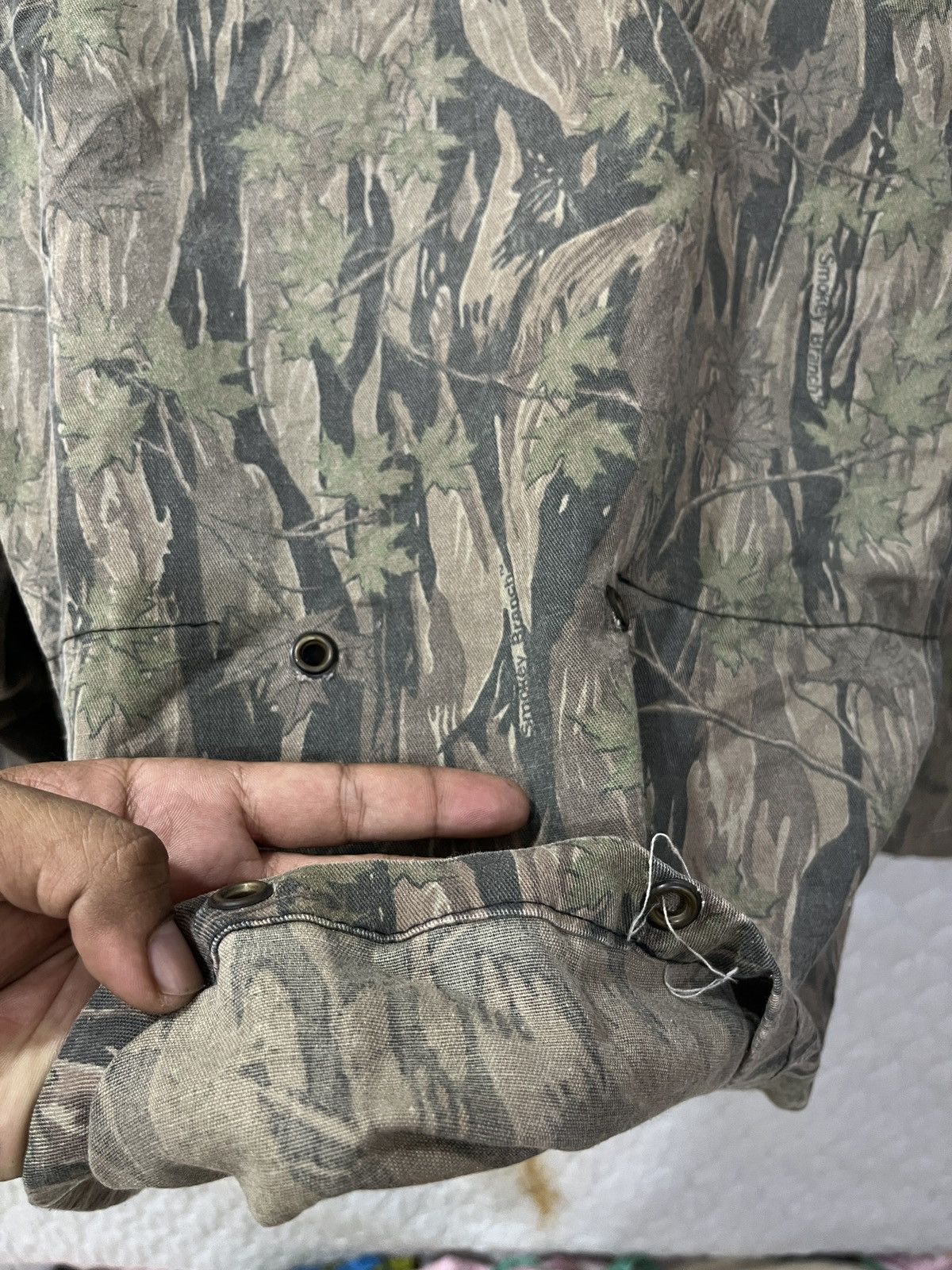 Vintage (Zzzz)🔥🔥VINTAGE MILITARY SMOKEY BRANCH ANORAK HOODIE JACKET Size US XL / EU 56 / 4 - 13 Thumbnail