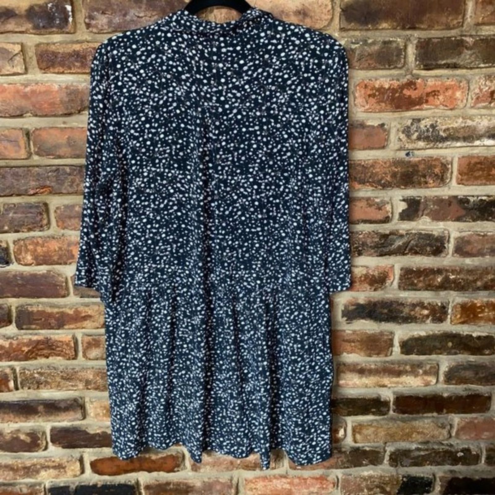 Nicole Miller Nicole Miller Artelier Black Floral Mini Dress Medium Size M / US 6-8 / IT 42-44 - 8 Thumbnail