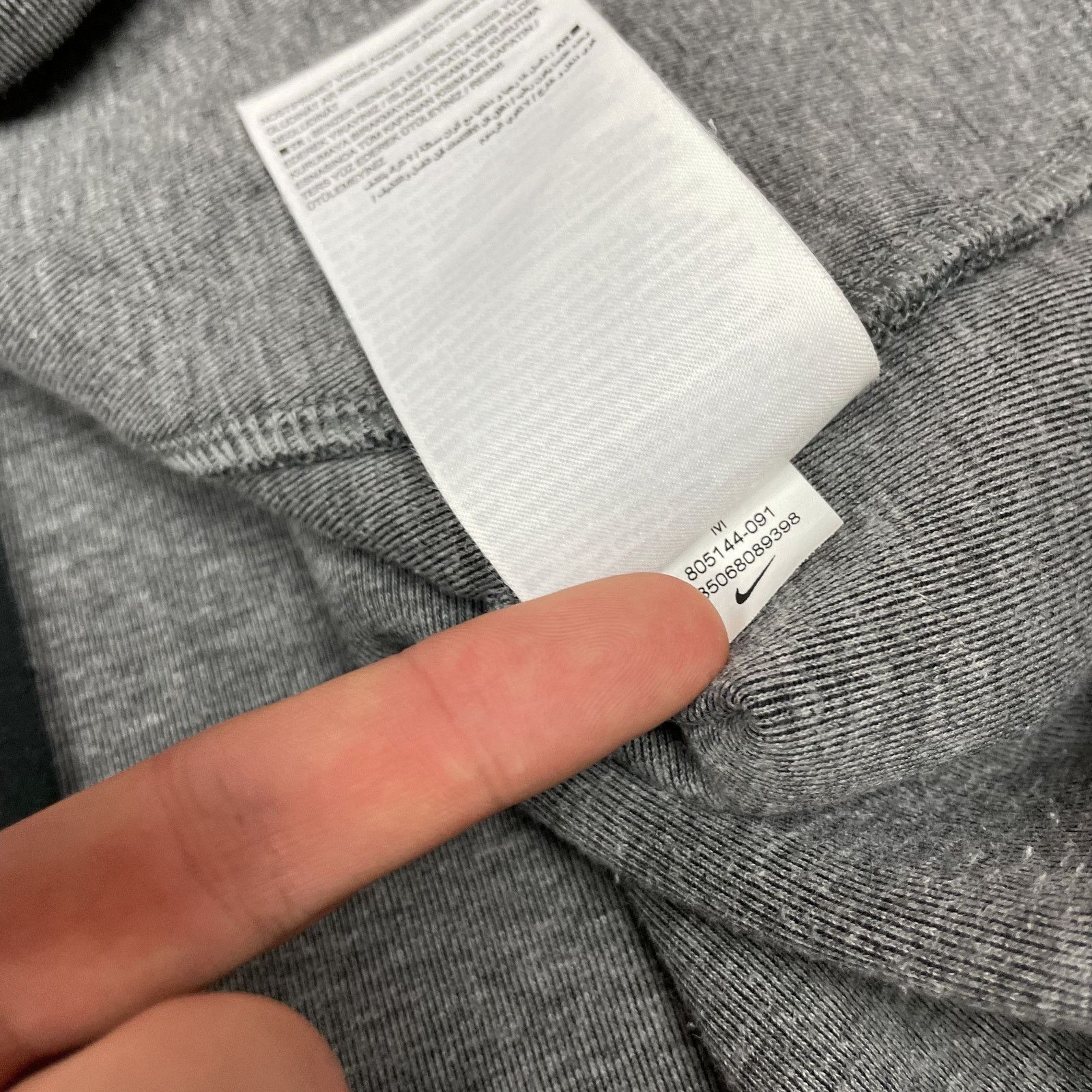 Nike Nike Sportswear Tech Fleece Men's Gray Windrunner Hoodie M Size US M / EU 48-50 / 2 - 9 Thumbnail