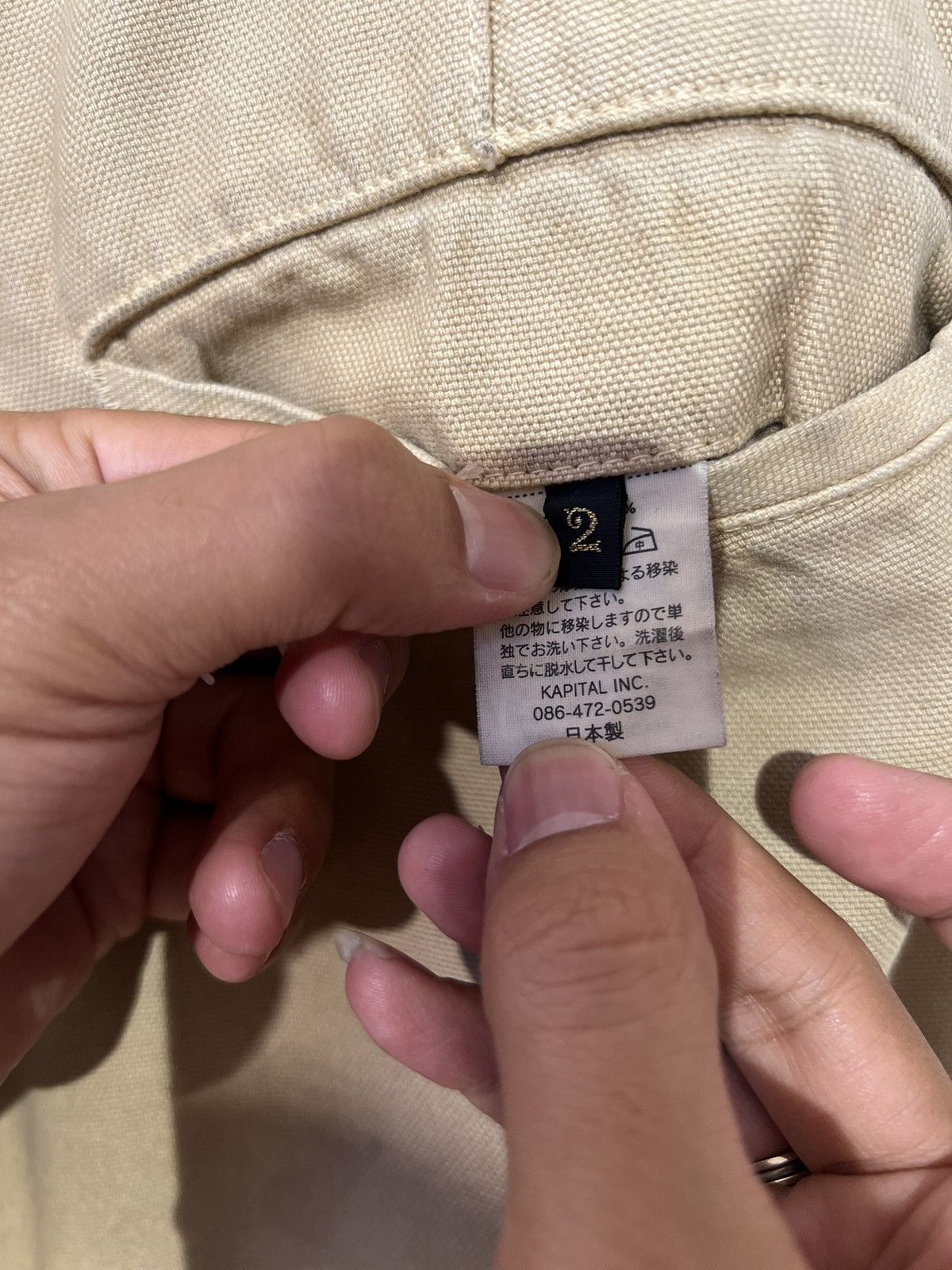 Kapital × Vintage Kapital sarouel canvas pant vintage Y2K Size US 32 / EU 48 - 7 Thumbnail