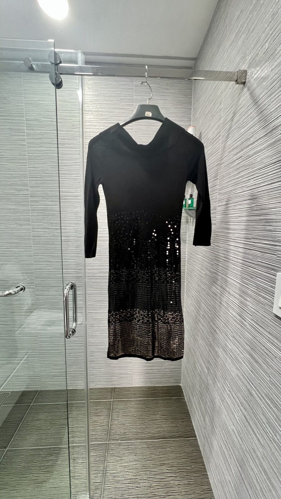 Guess GUESS Women Black Long Sleeve Off Shoulder Above The Knee Size XS / US 0-2 / IT 36-38 - 10 Thumbnail