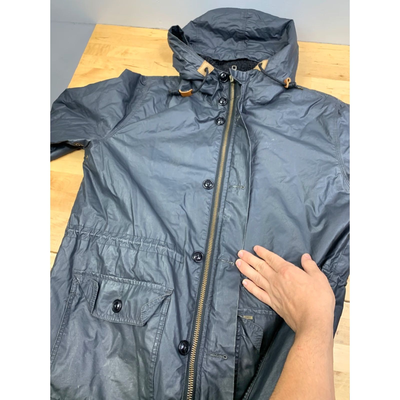 Obey VINTAGE Obey Propaganda Jacket Womens L Black Hooded Full Zip Sherpa Lined Size L / US 10 / IT 46 - 5 Thumbnail