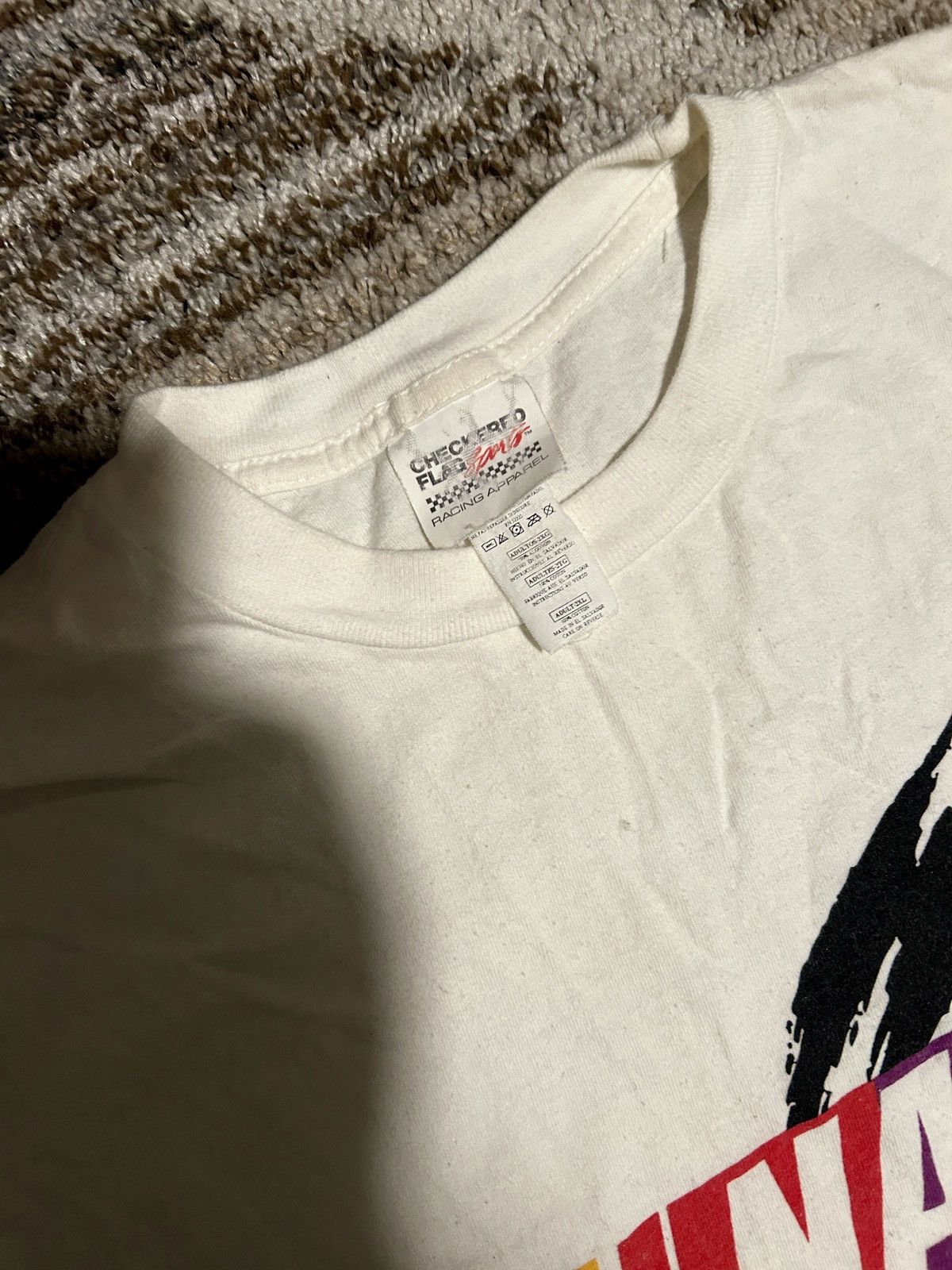NASCAR NASCAR Racing Logo T-Shirt White Size US XXL / EU 58 / 5 - 3 Thumbnail