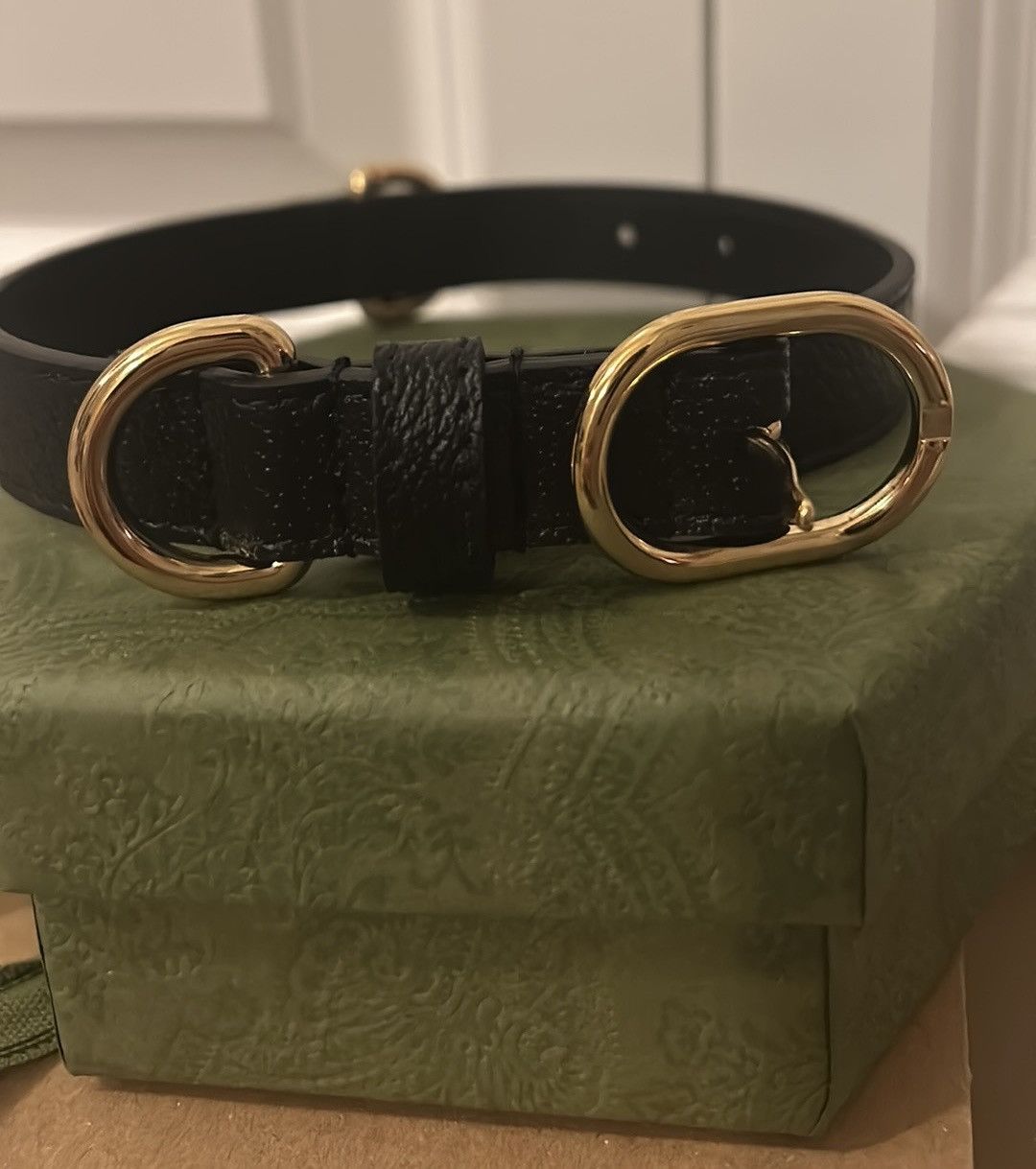 Gucci Gucci Pet Leather Collar size S Size ONE SIZE - 2 Thumbnail