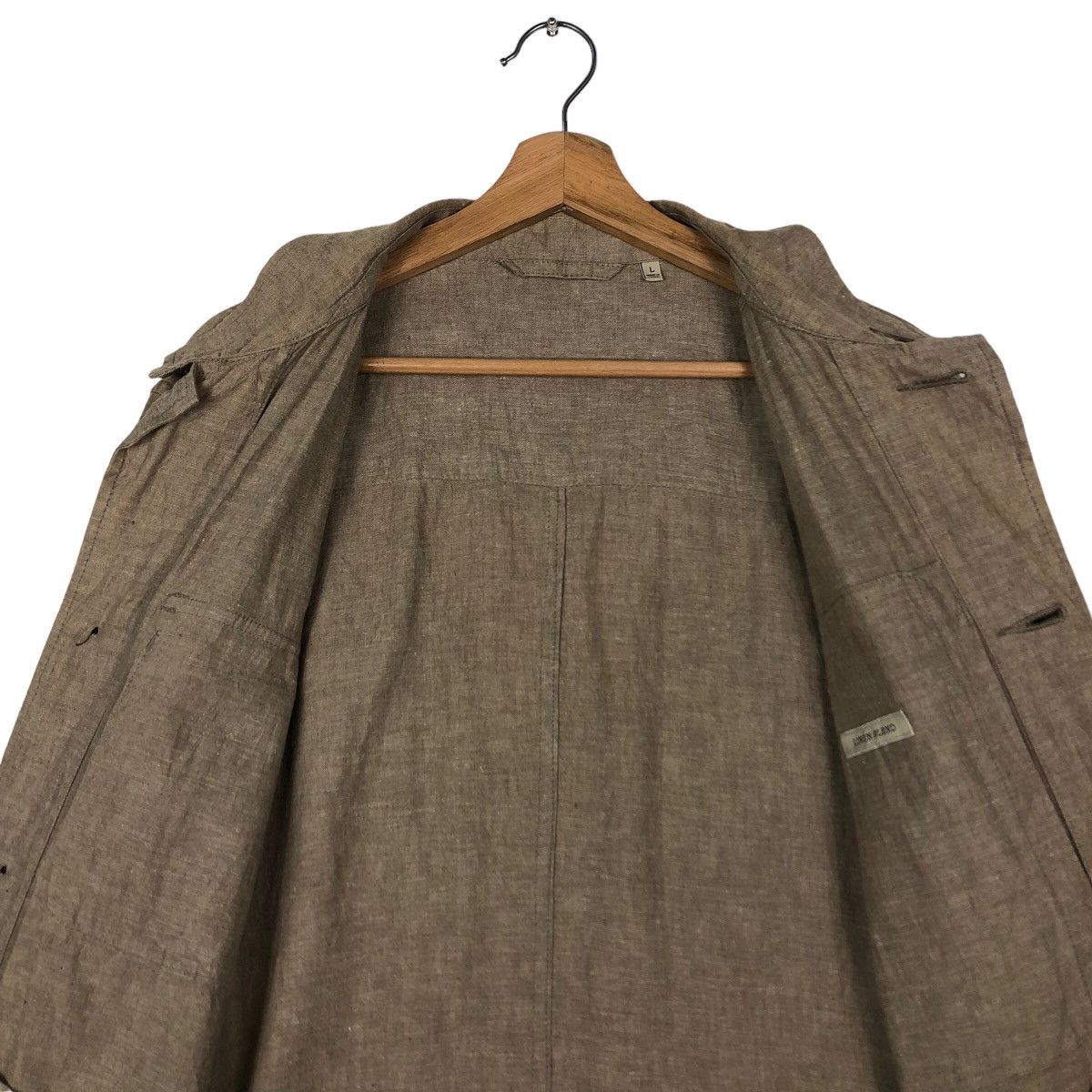 Japanese Brand 🔥Vintage Wool Work Jacket Uniqlo Japan Issey Miyake Size US L / EU 52-54 / 3 - 14 Thumbnail