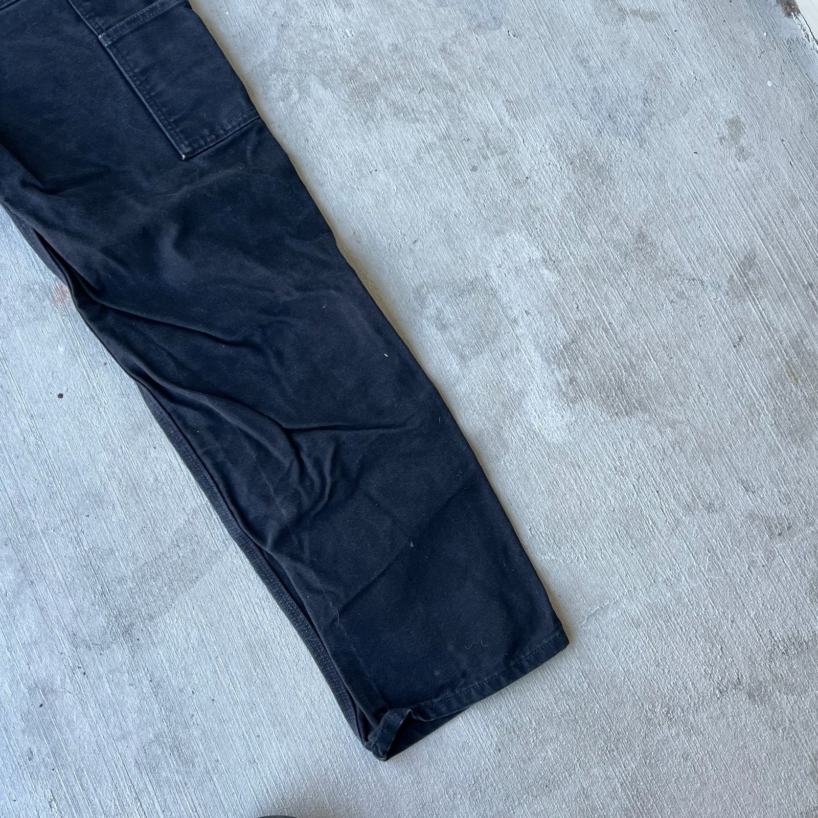Carhartt × Vintage Carhartt black double knee work wear carpenter pants Size US 31 - 4 Thumbnail