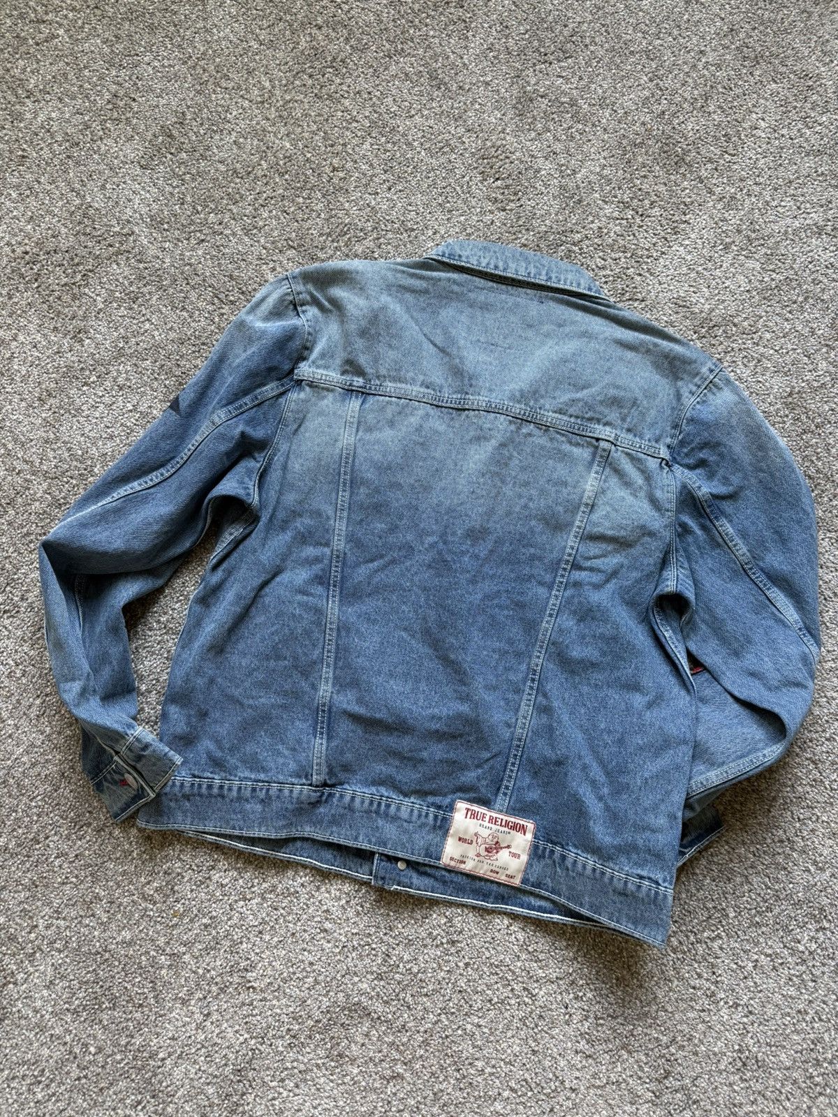 True Religion True Religion Jesse SN Patch Trucker Jacket Size US L / EU 52-54 / 3 - 11 Thumbnail