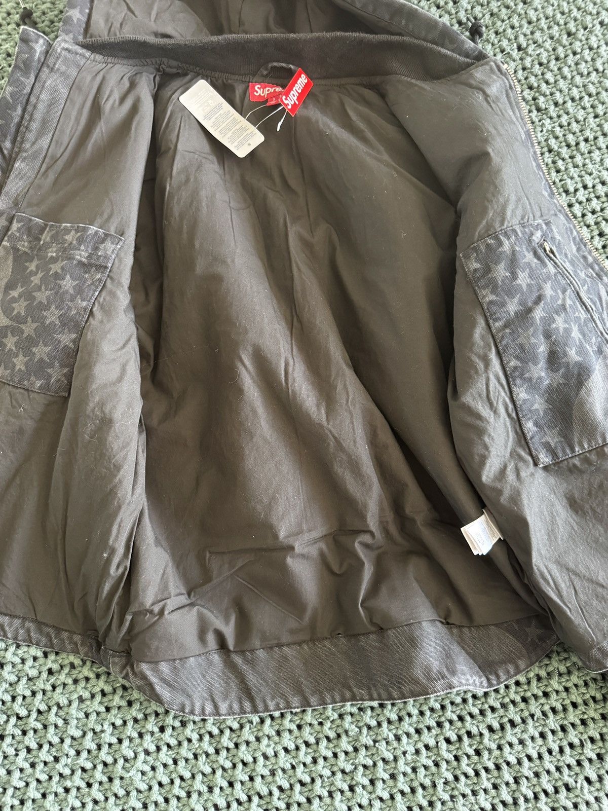 Supreme Supreme black flag work jacket size small Size US S / EU 44-46 / 1 - 4 Thumbnail