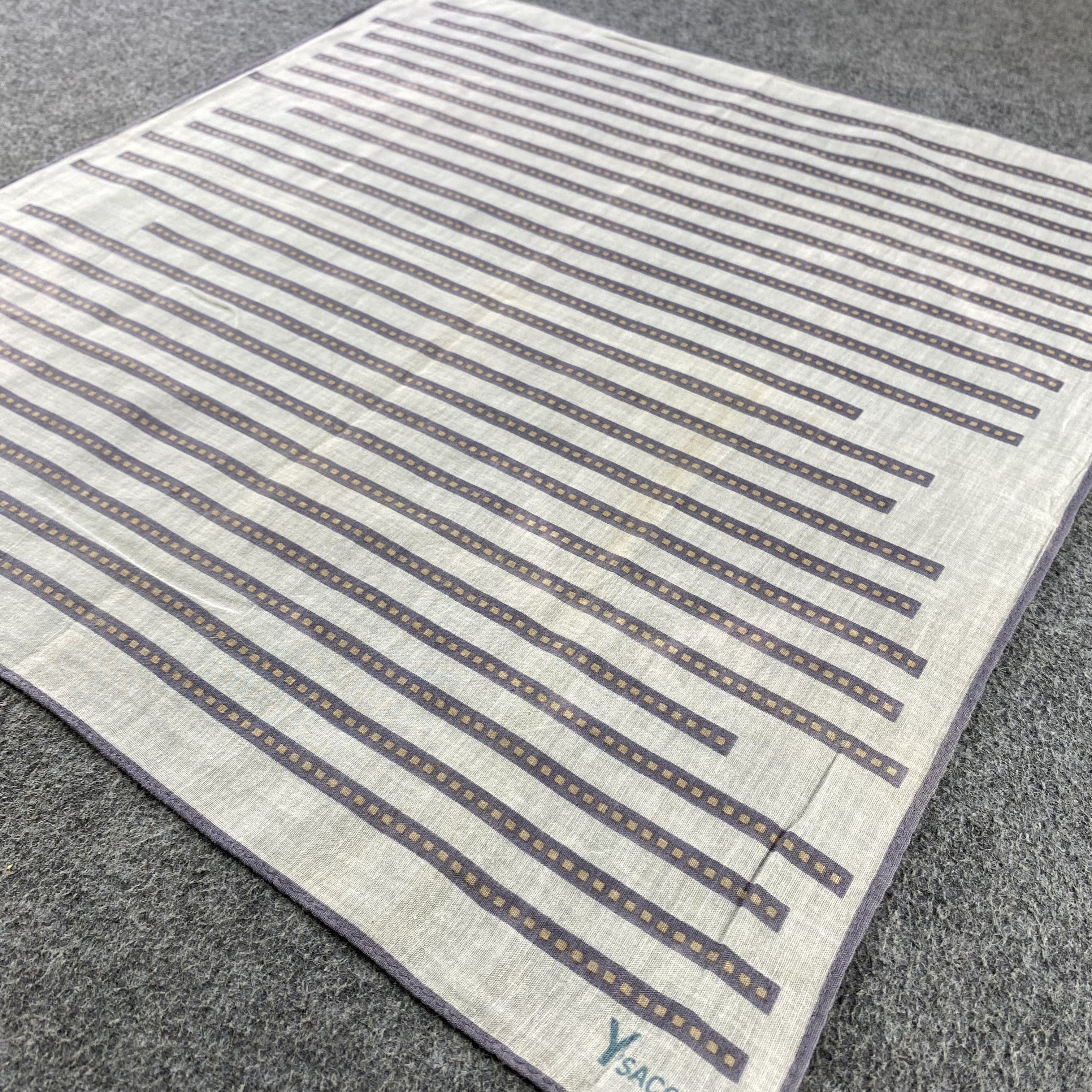 Vintage × Yohji Yamamoto Y'Saccs Handkerchief/Neckerchief/Bandana HC668 Size ONE SIZE - 2 Thumbnail