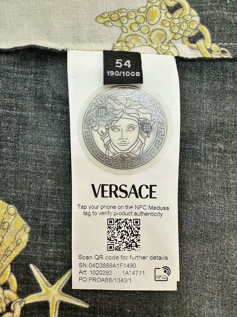 Versace Versace Silk shirt Size US L / EU 52-54 / 3 - 4 Thumbnail