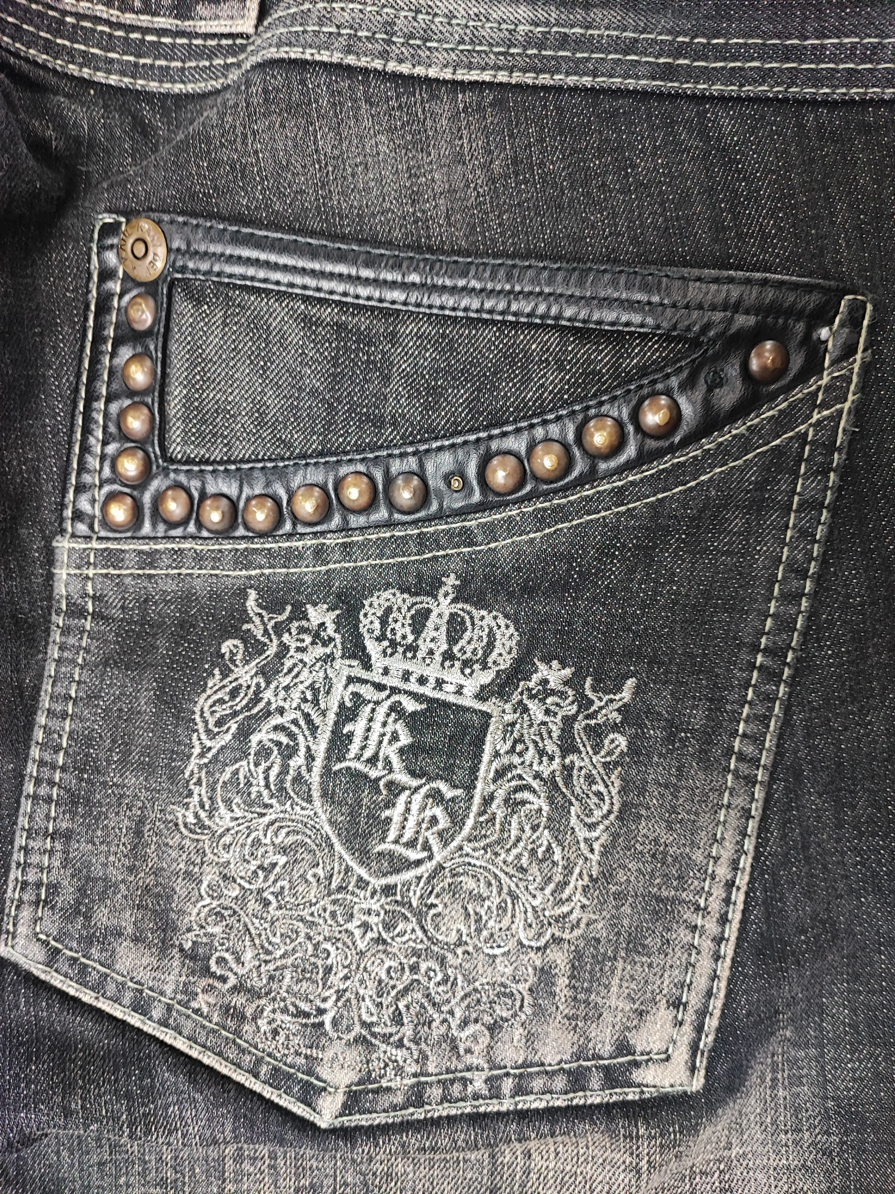 Karl Kani Vintage 90’s Style Karl Kani Baggy Distress Jean Size US 30 / EU 46 - 18 Thumbnail
