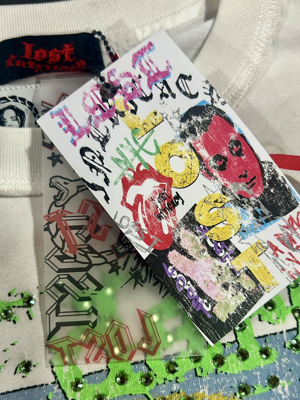 LOST INTRICACY Lost Intricacy "Retro Riot" Long Sleeve T-Shirt size “Lg” Size US L / EU 52-54 / 3 - 7 Thumbnail