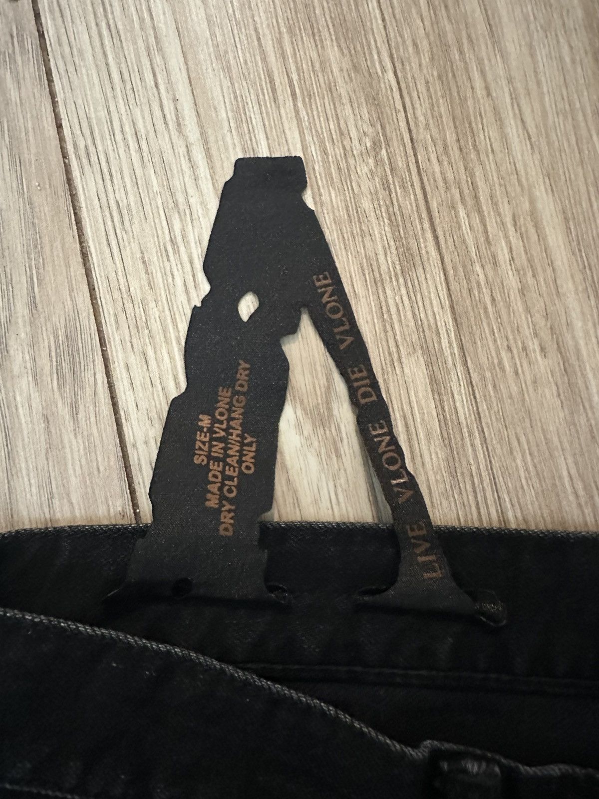 Vlone Vlone Scab Denim Black Size US 32 / EU 48 - 3 Thumbnail