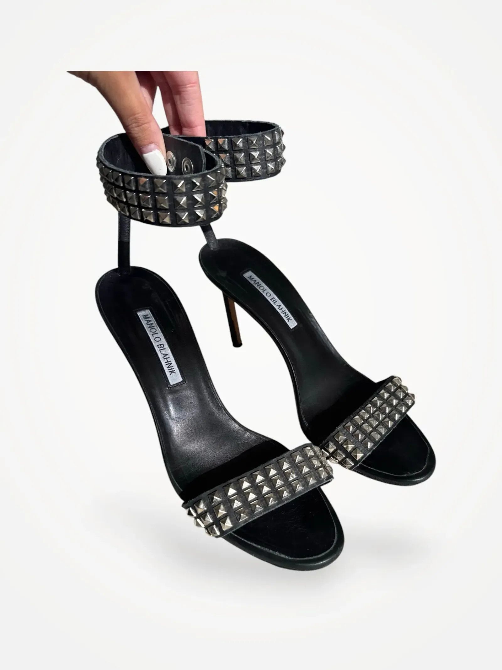 Manolo Blahnik Manolo Blahnik Stiletto Heels Size US 10 / IT 40 - 1 Thumbnail