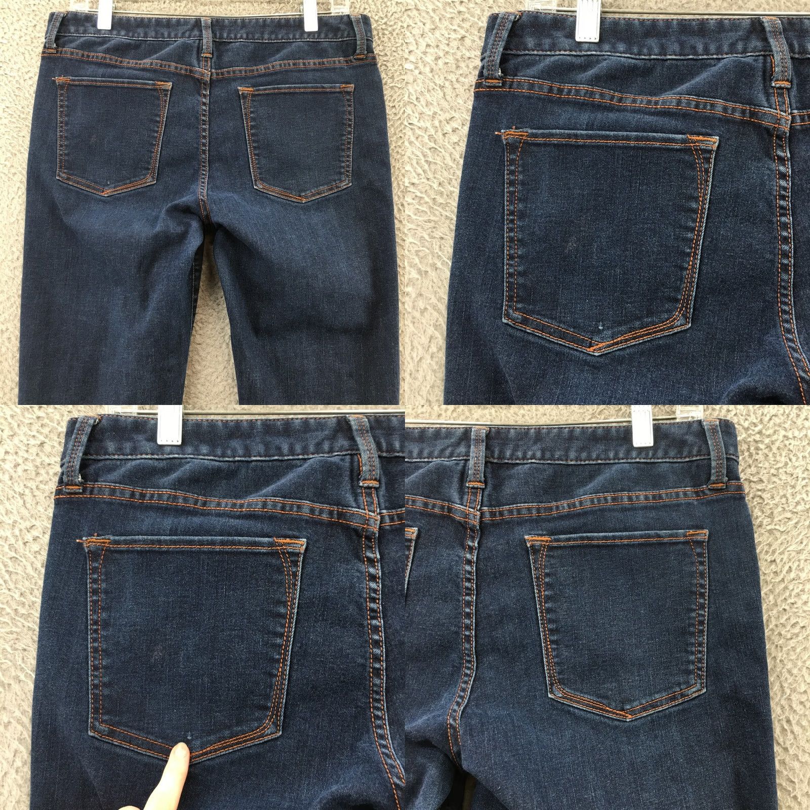 Banana Republic Banana Republic Skinny Jeans Womens 30 Blue Denim Mid Rise Zip Jeans Size 30" / US 8 / IT 44 - 9 Thumbnail
