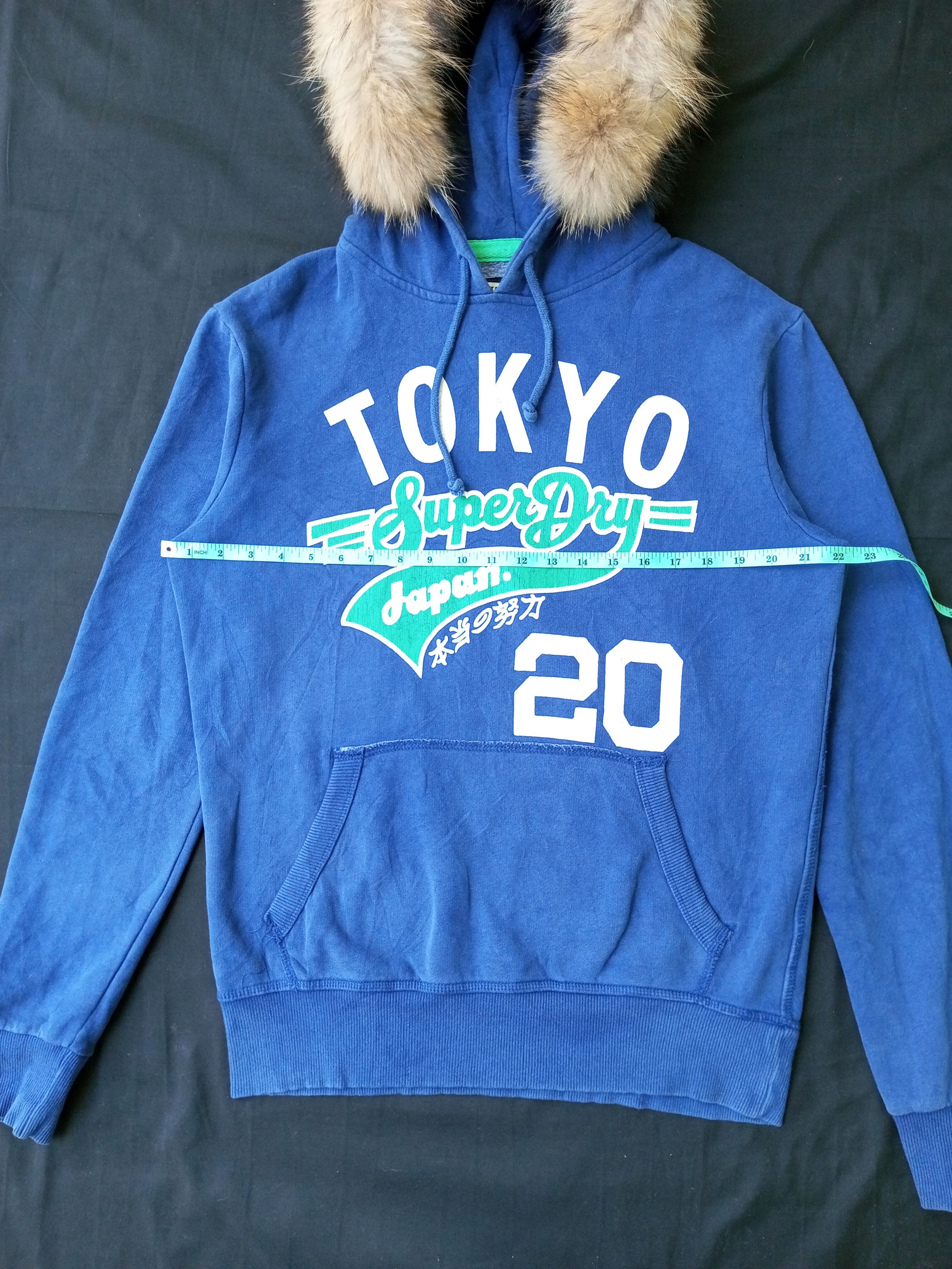 Japanese Brand × Le Grande Bleu (L.G.B.) × Superdry Super Dry Limited Edition Fur Hoodie Size US M / EU 48-50 / 2 - 5 Thumbnail