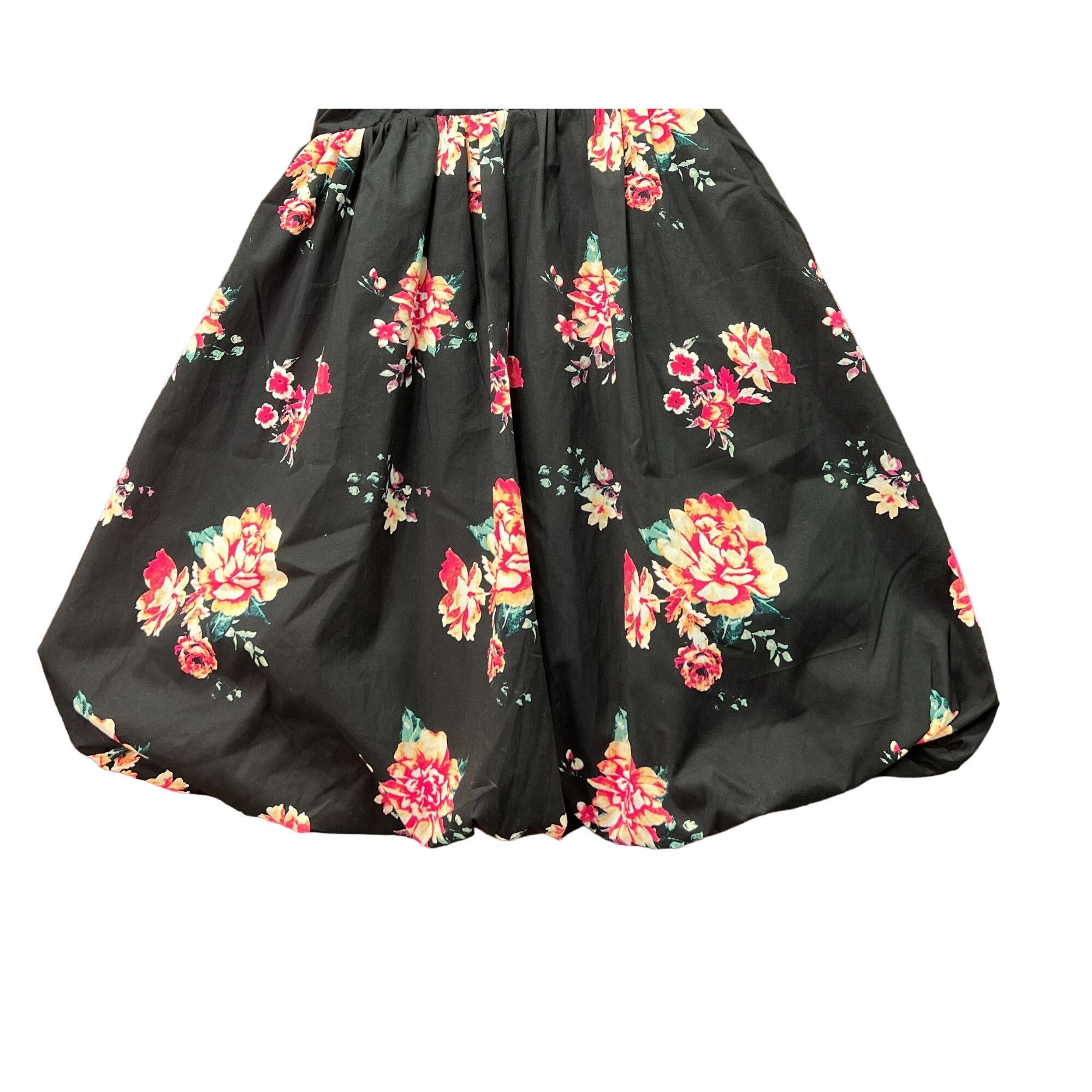 rue21 Rue 21 - Women's Floral Mini Dress - Black - Extra Small Size XS / US 0-2 / IT 36-38 - 11 Thumbnail