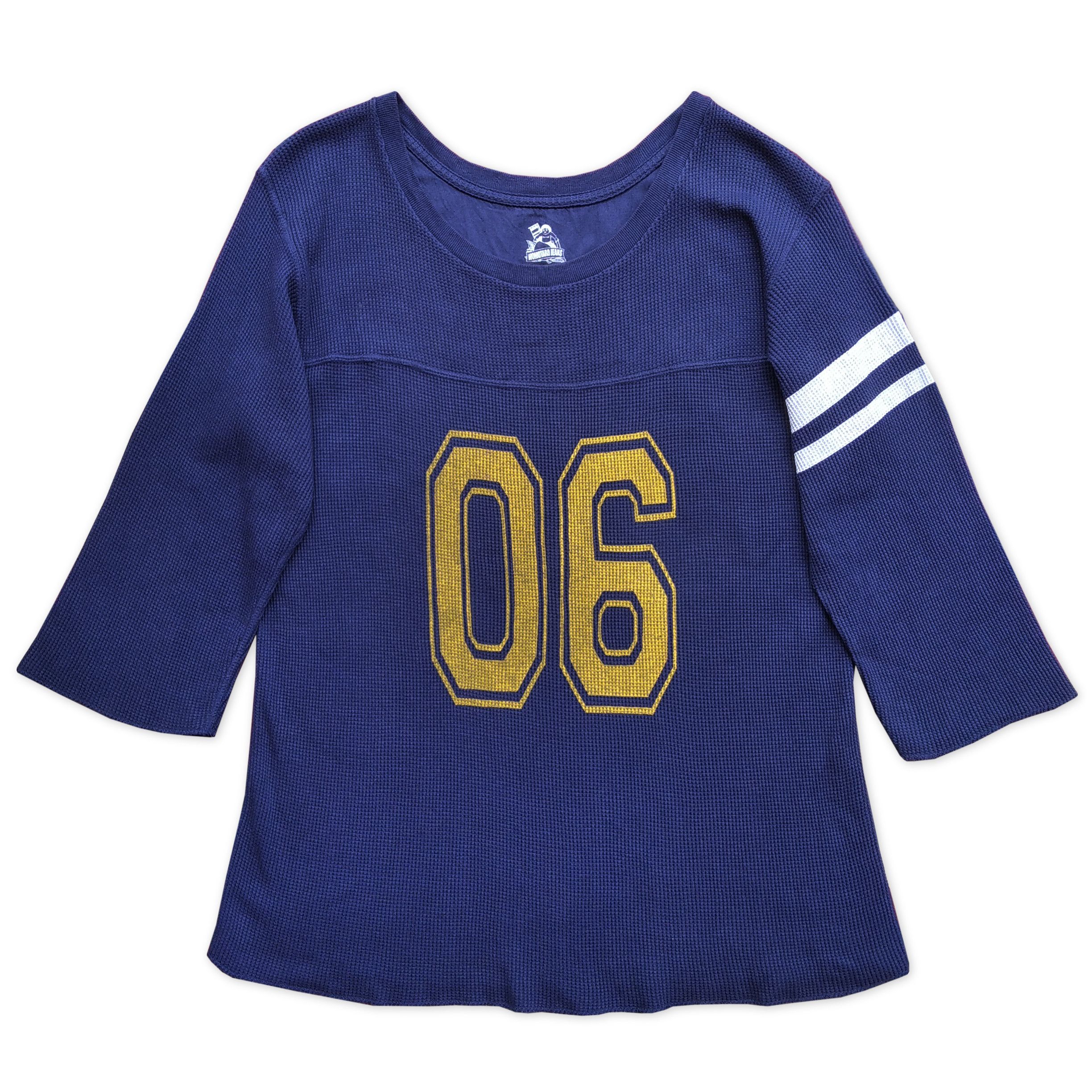 Vintage 00's MOMOTARO Indigo Thermal Longsleeve