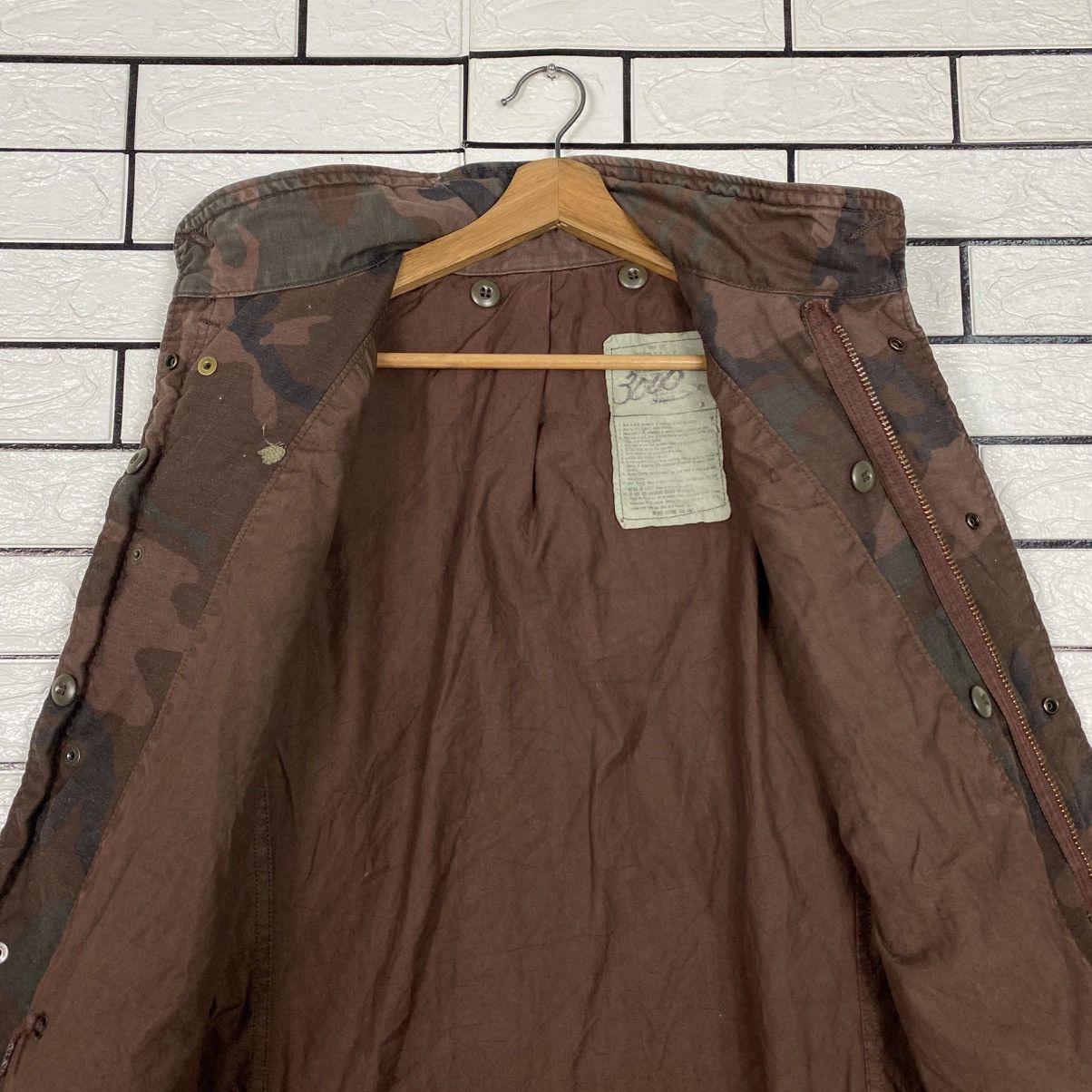 Vintage Vintage M51 Chore Military Jacket Camoflouge Multi Pocket Size US S / EU 44-46 / 1 - 15 Thumbnail