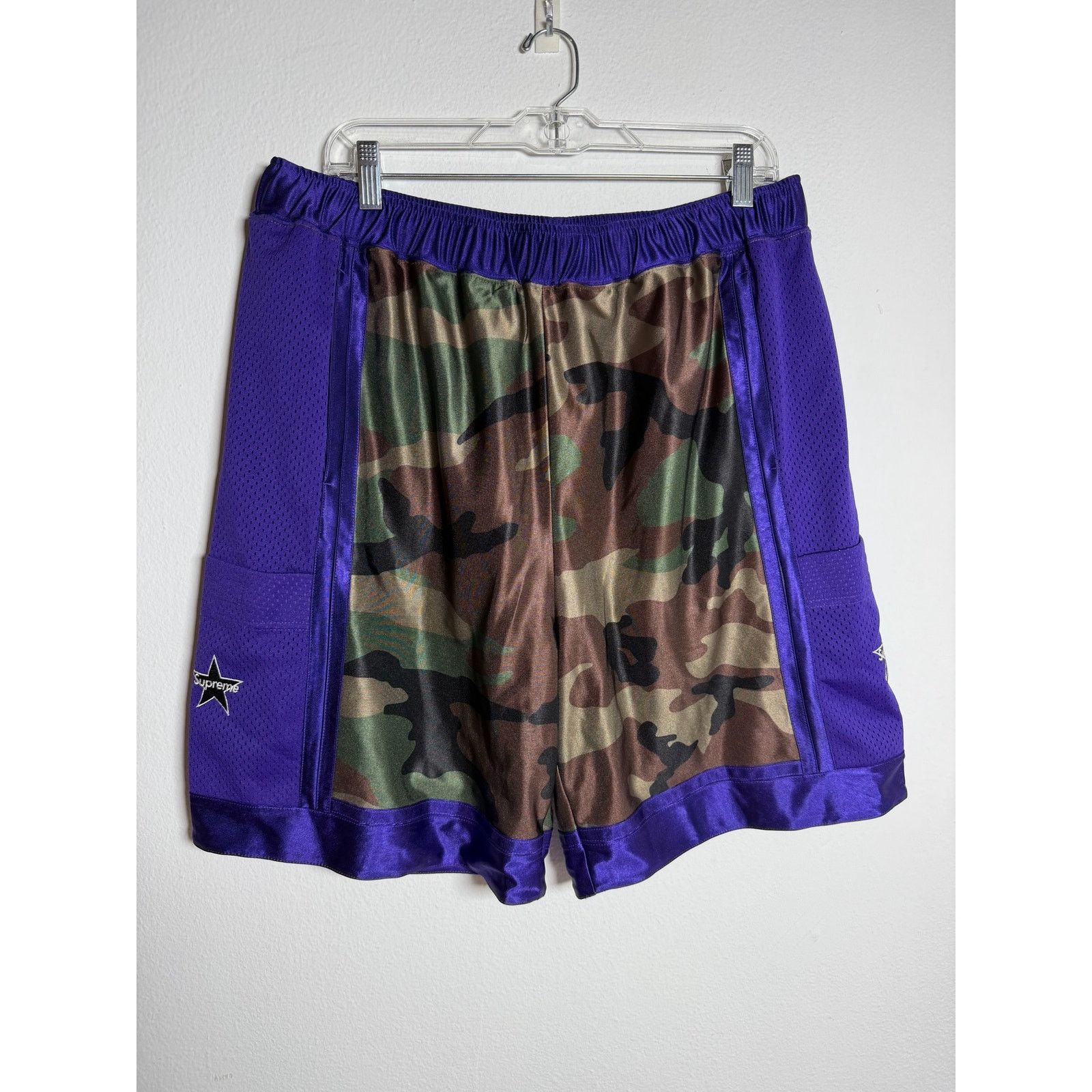 Supreme Supreme Side Pocket Basketball Short Blue | Grailed