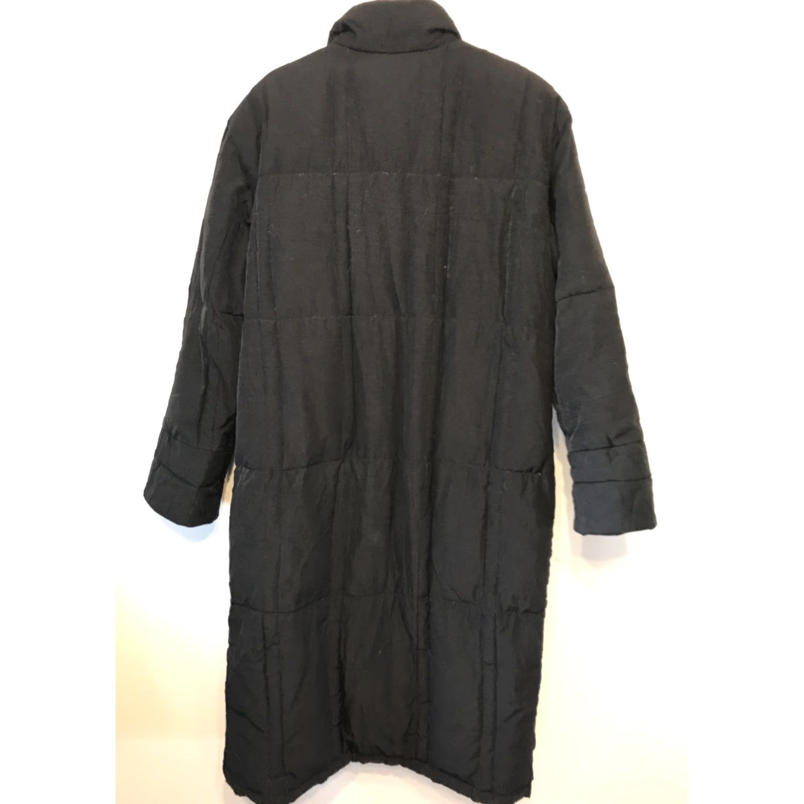 Vintage VINTAGE Bromley Sport Womens Down Full Zip Jacket Puffer Trench Parka Winter Black Sz M Size M / US 6-8 / IT 42-44 - 6 Thumbnail