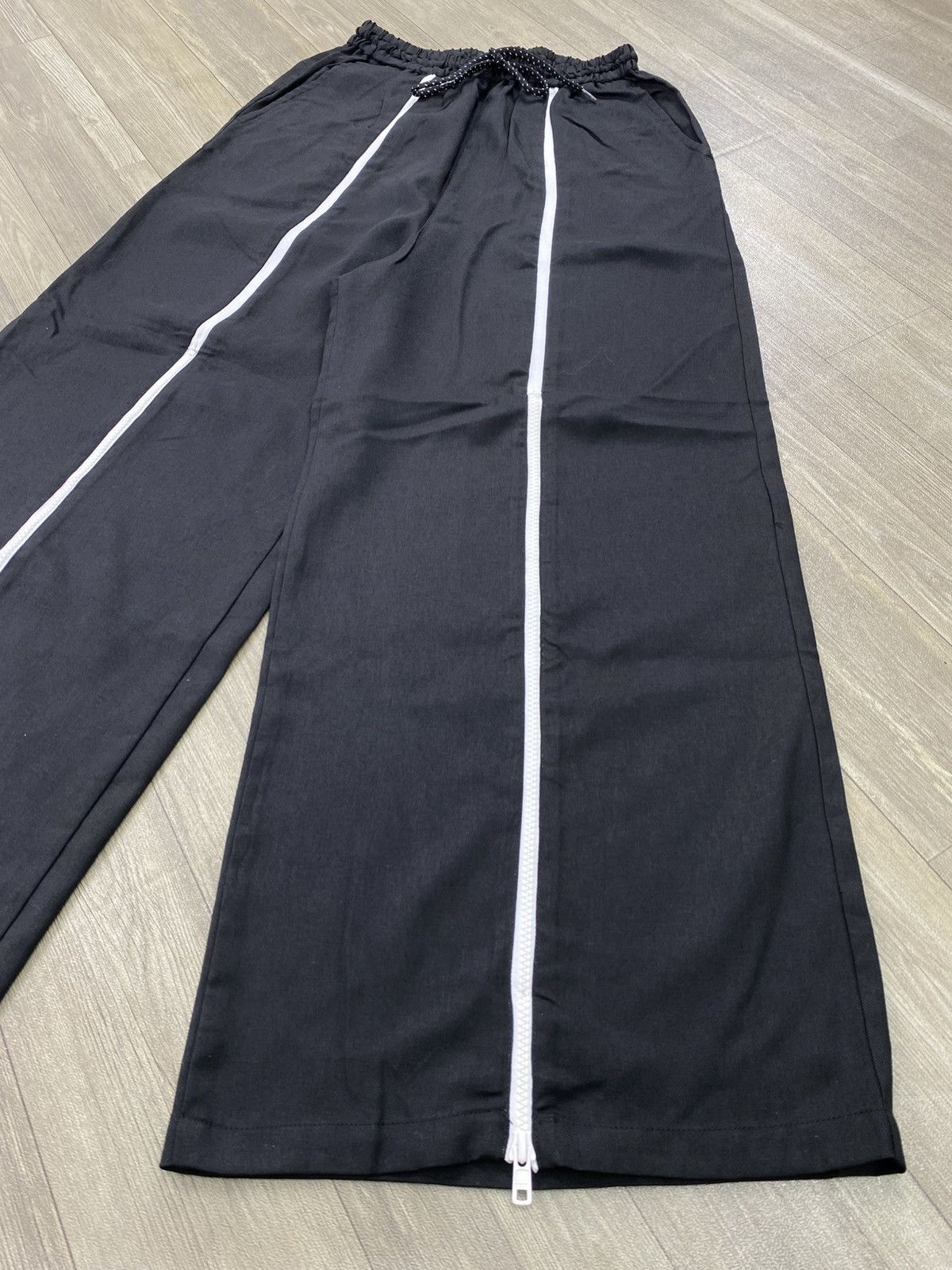 gomme Designer Gomme Zipper Coolane Wid Leg Pants Size US 30 / EU 46 - 6 Thumbnail