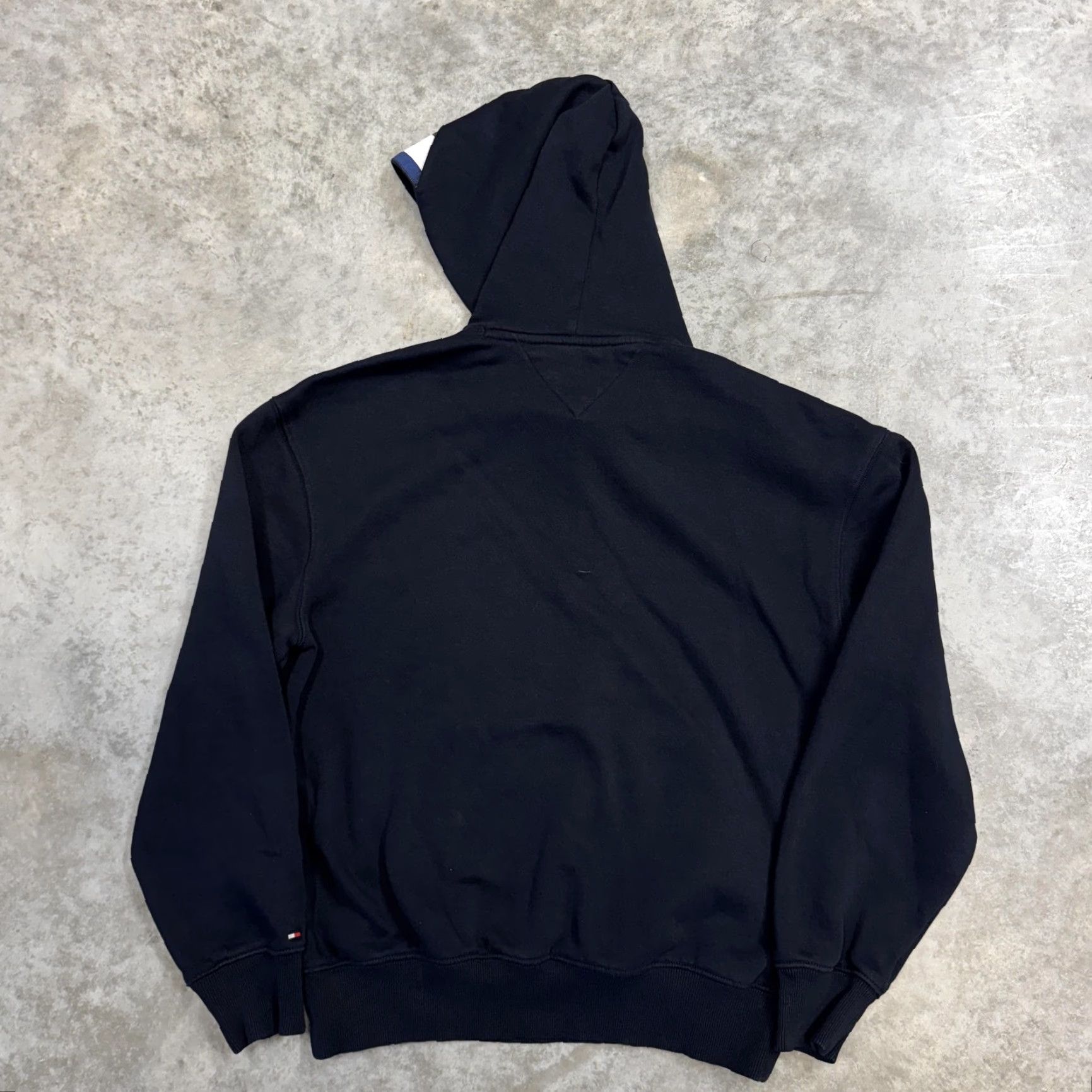 Tommy Hilfiger Tommy Hilfiger Hoodie Mens Medium Blue Mickey Mouse 100 Years Disney Graphic Print Hooded Sweatshirt Pockets Logo Size US M / EU 48-50 / 2 - 7 Thumbnail
