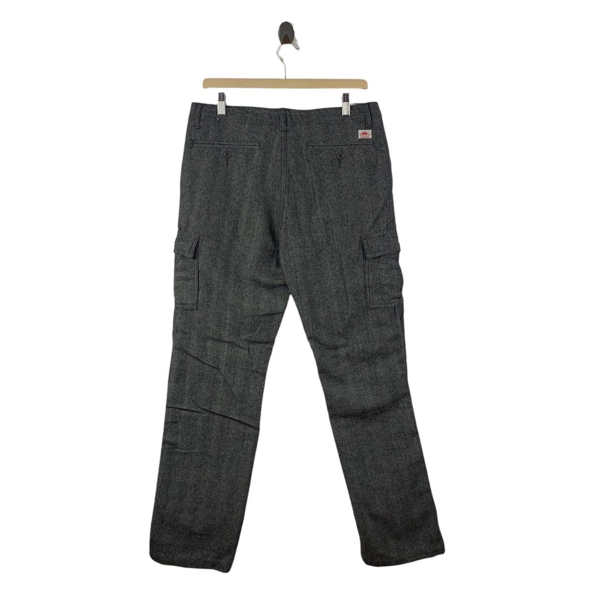 Japanese Brand 291295(labo) Herringbone Cargo pants Size US 32 / EU 48 - 4 Thumbnail