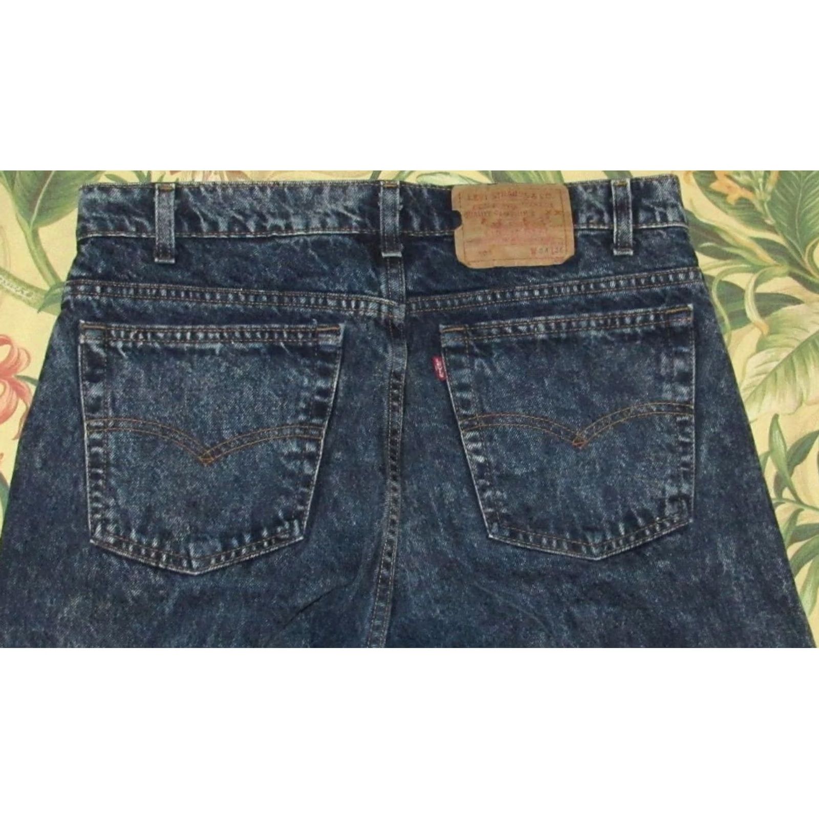 Levi's VINTAGE LEVIS 505 Denim Jeans 80s Made In USA Blue Womens 33 x 36 Size 27" / US 4 / IT 40 - 4 Thumbnail
