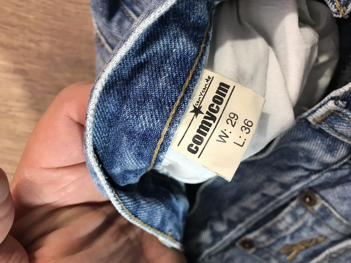 Vintage Vintage Big Flare Denim Pants Jeans Size 29" - 10 Thumbnail