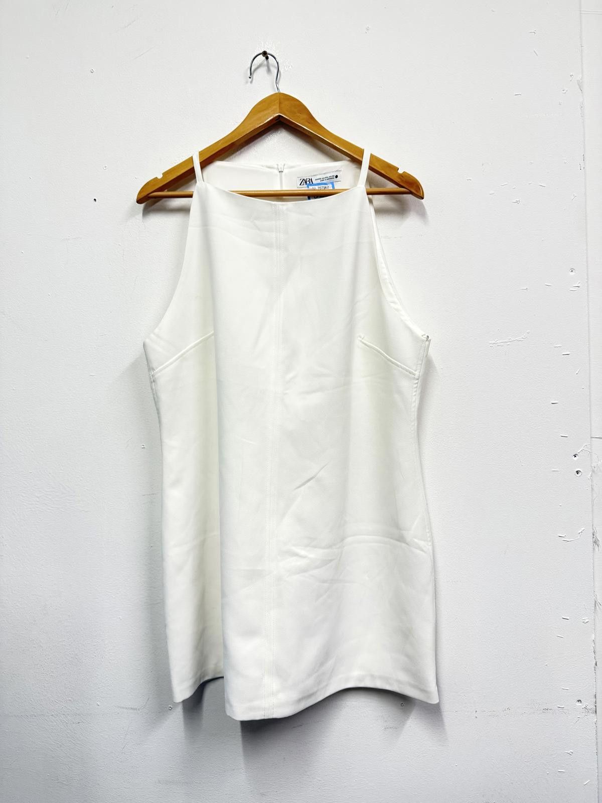 Zara Zara White Sleeveless Dress XXL Size XXL / US 16-18 / IT 52-54 - 1 Thumbnail