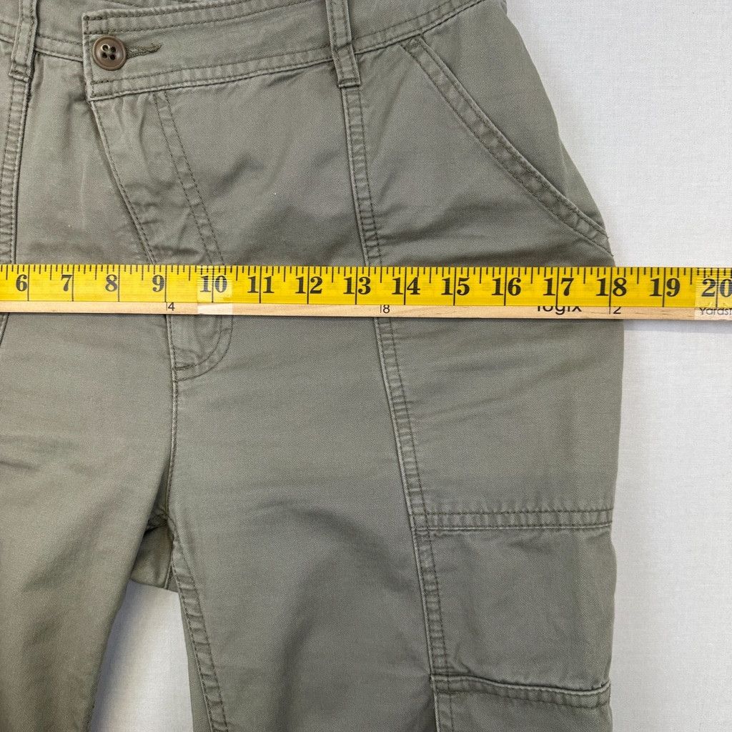 Abercrombie & Fitch Abercrombie & Fitch Cargo Utility Pants Olive Green Women's Size 25" / US 0 / IT 36 - 5 Thumbnail