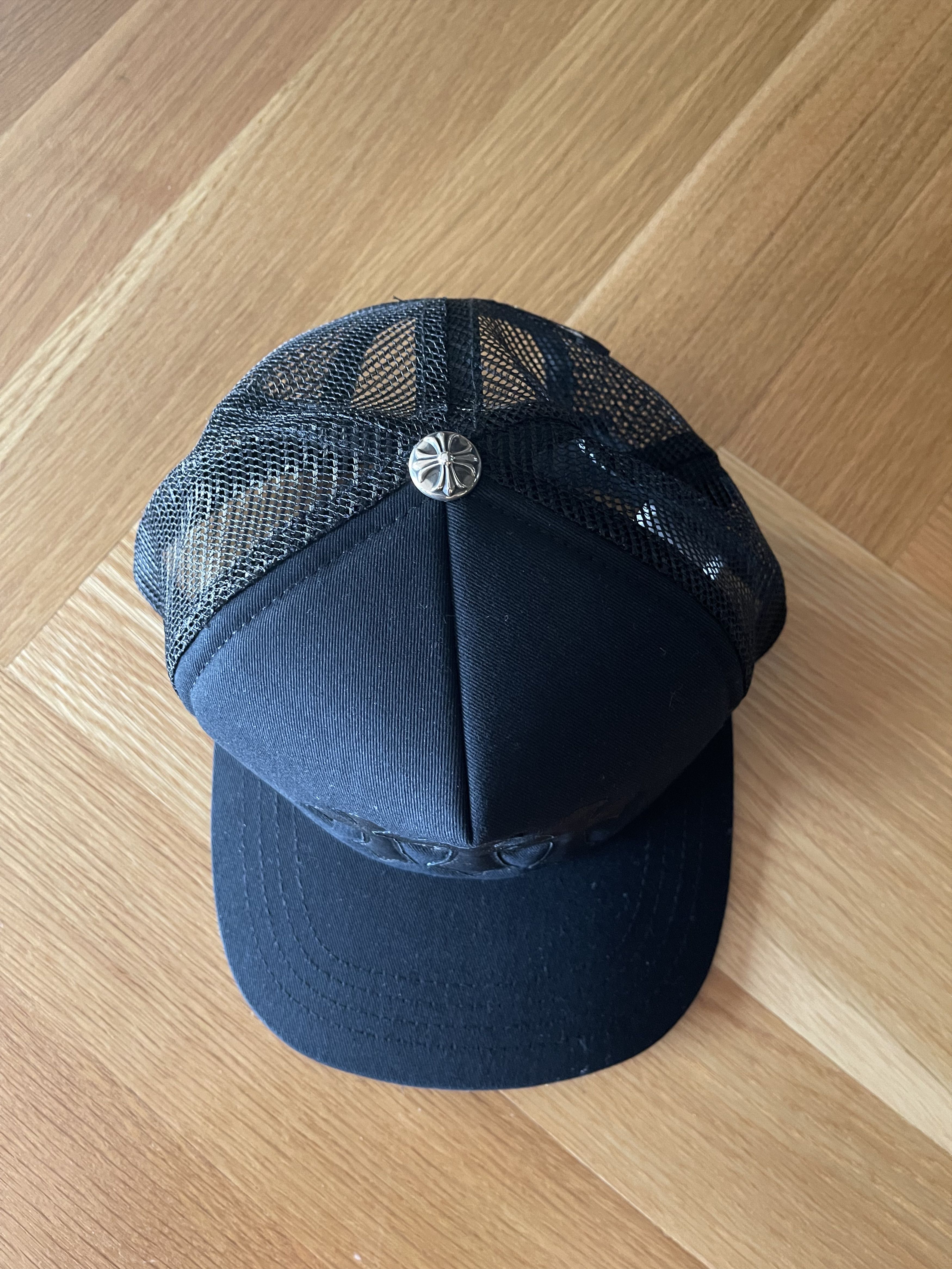 Chrome Hearts Chrome Hearts Black Triple Cross Patch Trucker Size ONE SIZE - 3 Thumbnail
