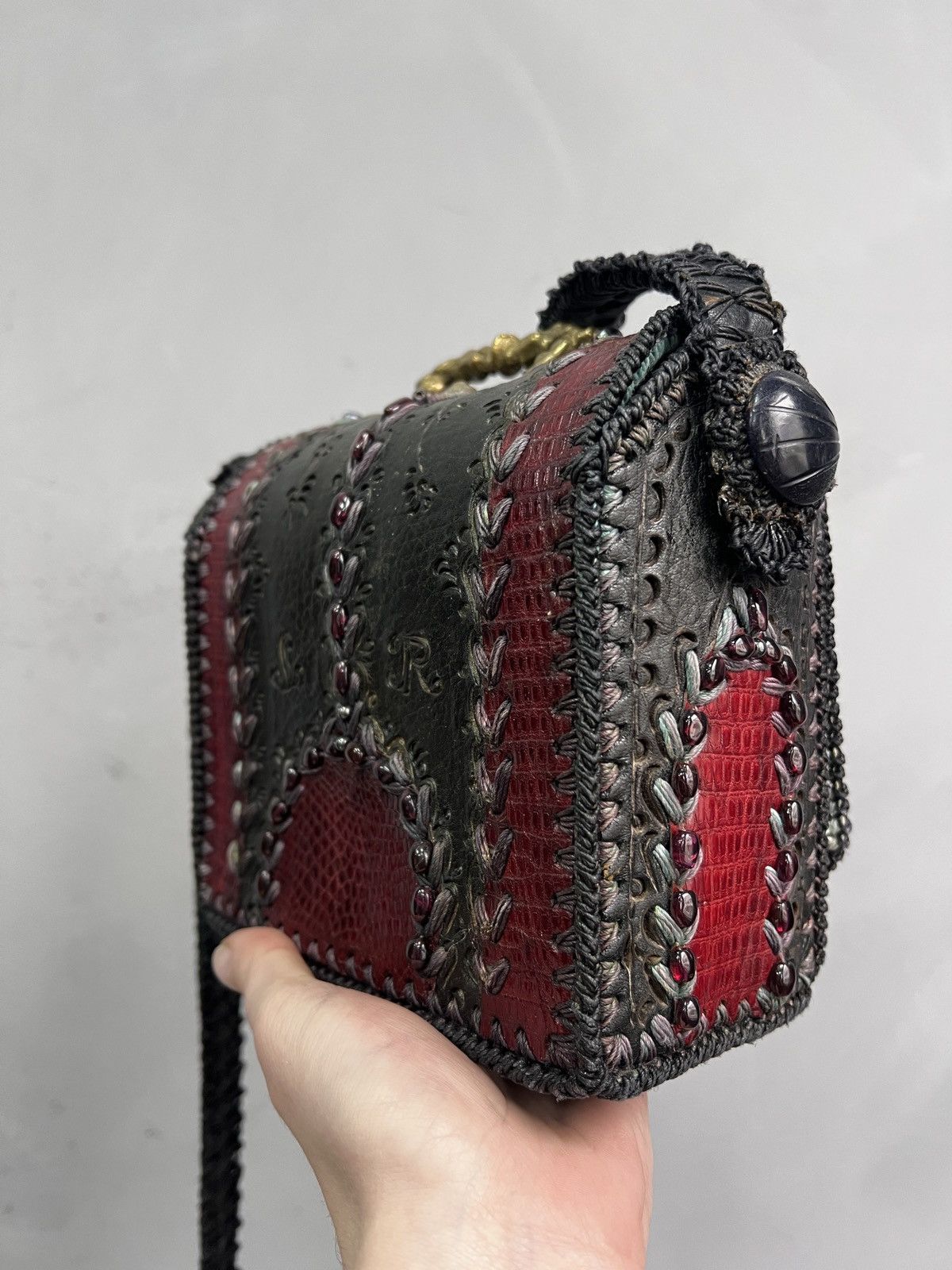 Japanese Brand Handmade crossbody exclusive bag gothic red hysteric glamour Size ONE SIZE - 3 Thumbnail