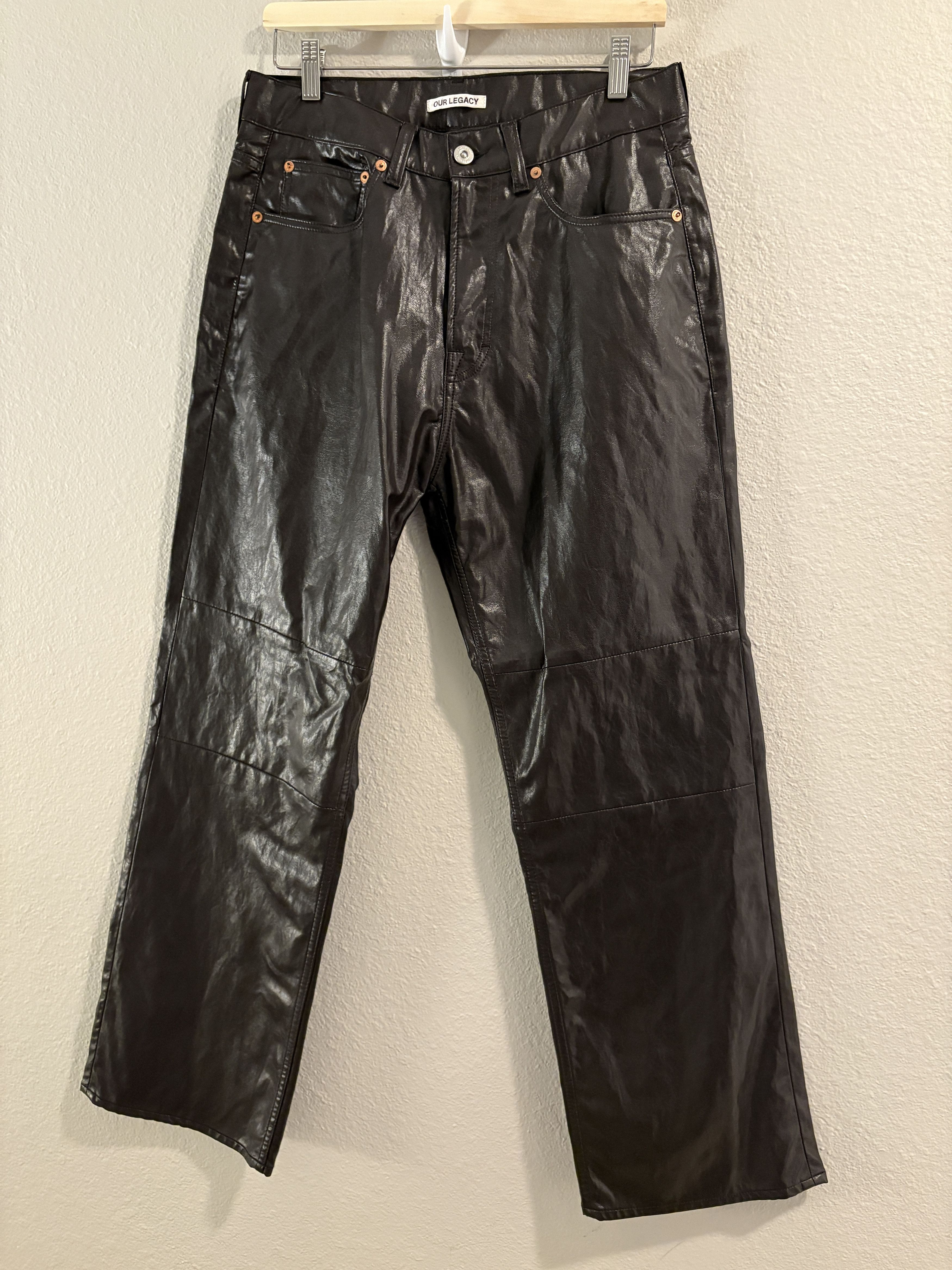 Our Legacy Scarecrow Trousers Black Twill | Grailed