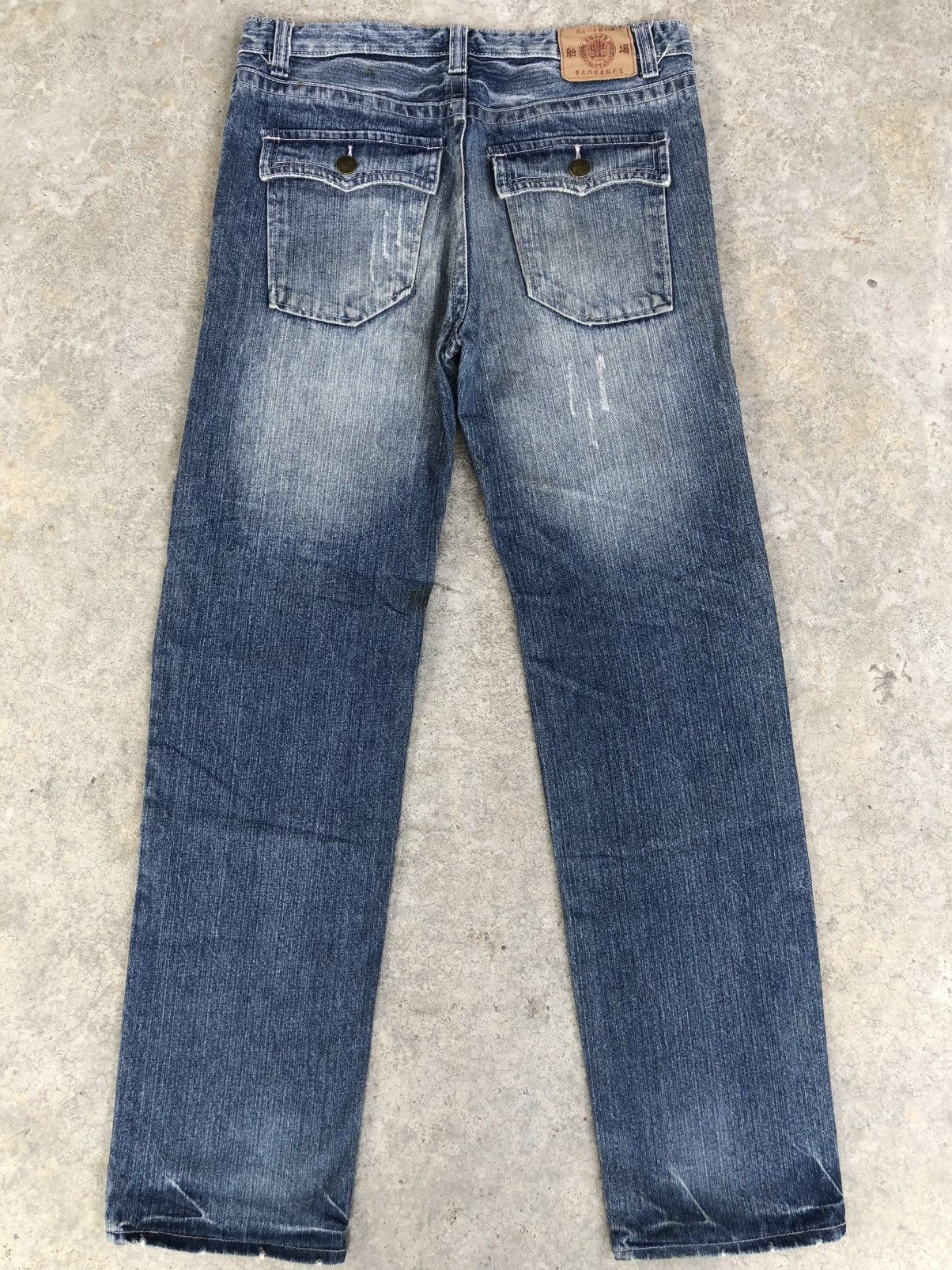 Japanese Brand Japanese Buden Skeleton Distressed Jeans Size US 34 / EU 50 - 2 Thumbnail