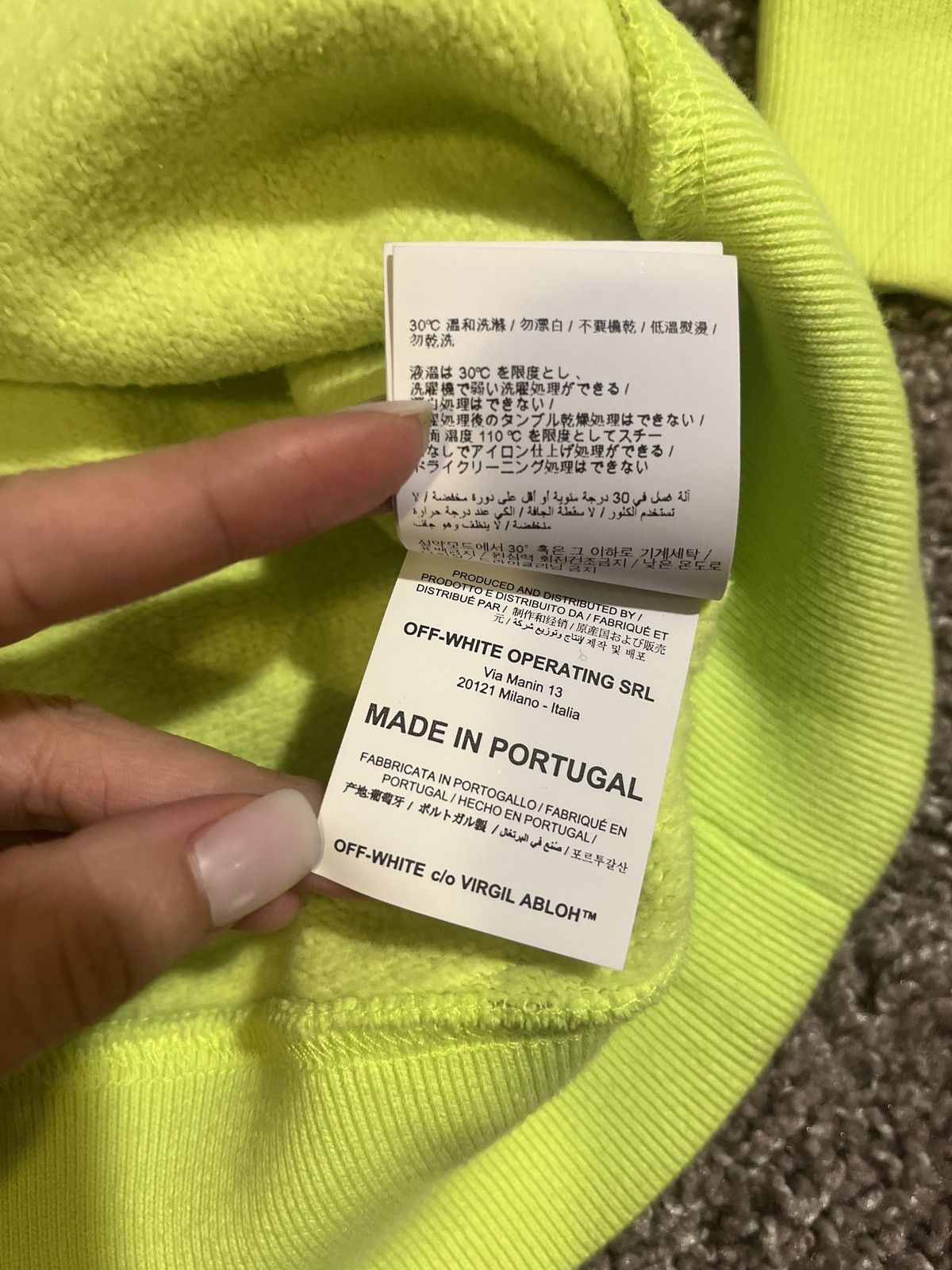 Off-White Off-white - Virgil Abloh “Pattern” Size US M / EU 48-50 / 2 - 4 Thumbnail