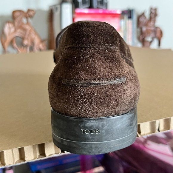 Tod's Tod's Suede Driving Penny Loafers Size US 11 / EU 44 - 7 Thumbnail