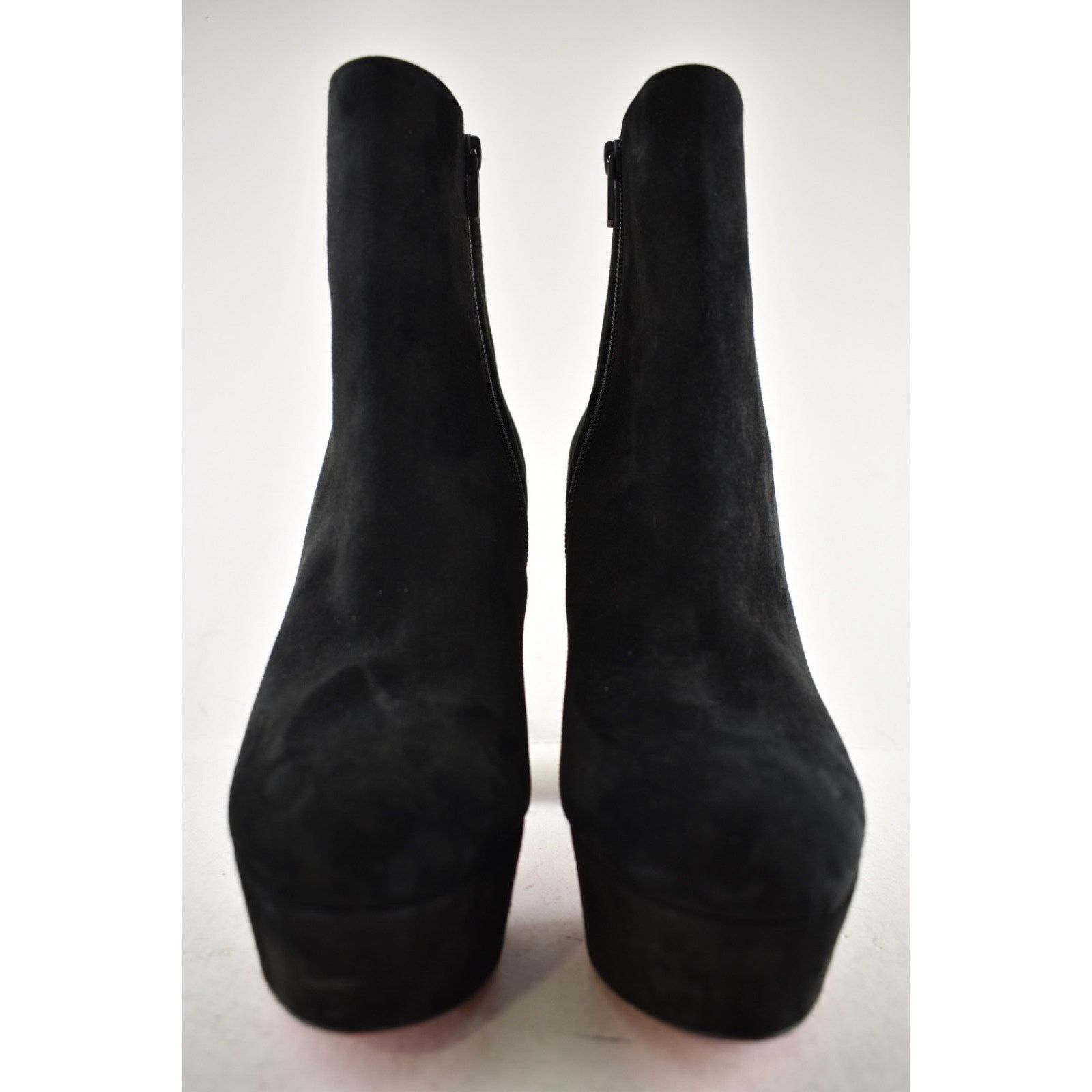 Christian Louboutin Christian Louboutin Movida Booty 130 Black Suede Bootie 40.5 Size US 10.5 / IT 40.5 - 11 Thumbnail