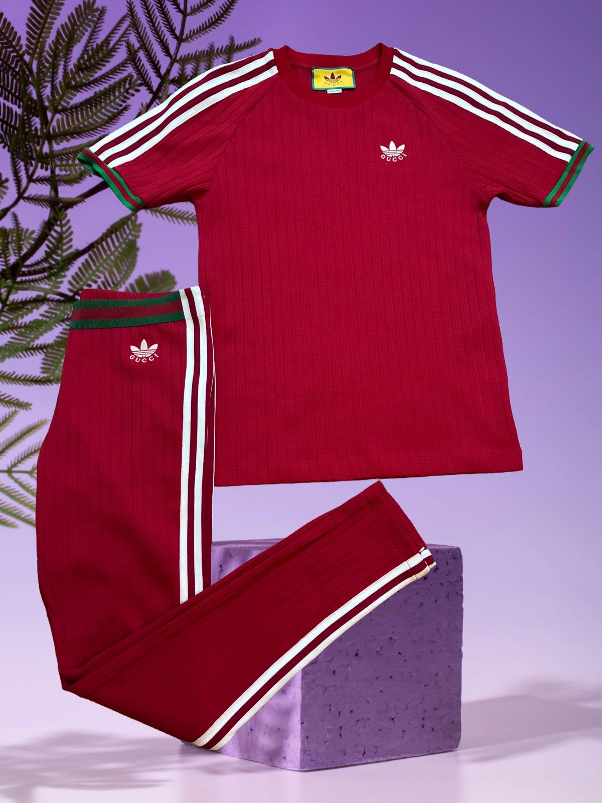 Gucci x Adidas Red Tracksuit – Rare Collab Piece