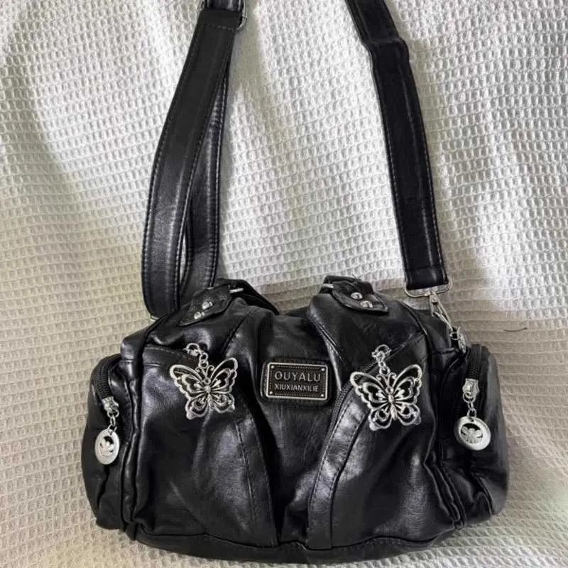 Other Y2K Black Gothic Womens Shoulder Tote Bag Size ONE SIZE - 4 Thumbnail