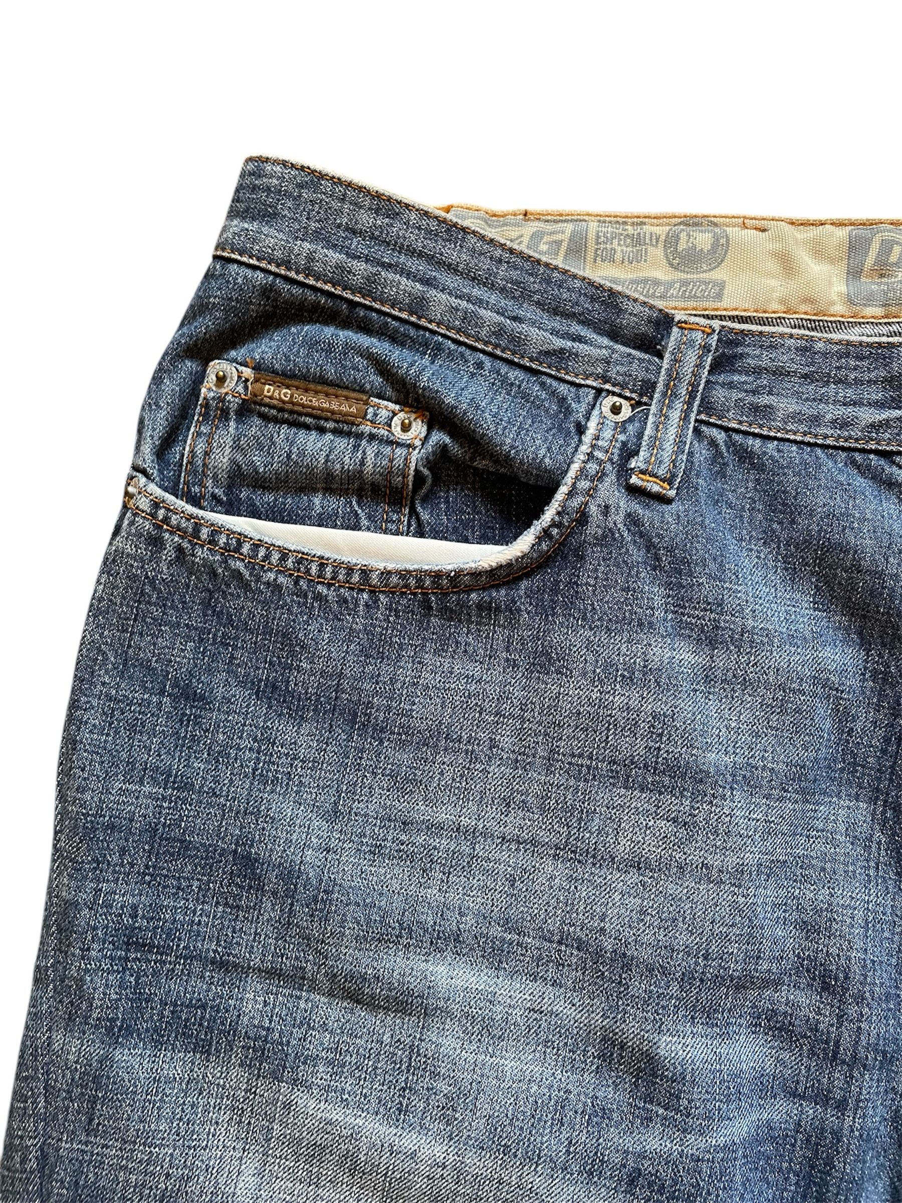 Dolce & Gabbana Dolce Gabbana SS2004 Denim Jeans Size US 36 / EU 52 - 4 Thumbnail