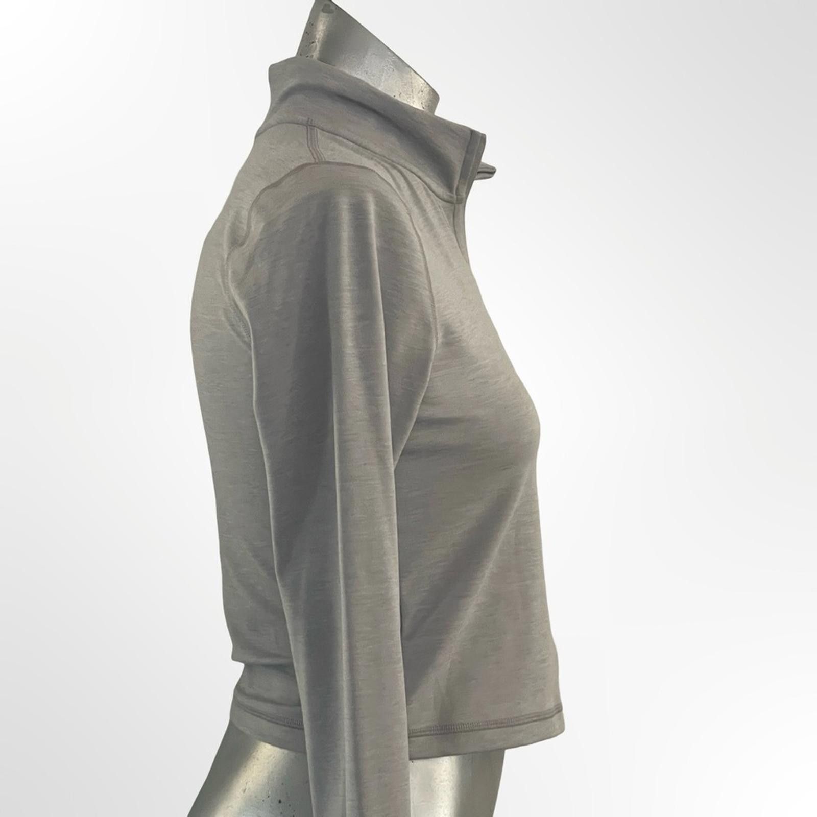 Other Golden Women's Medium sized Gray Long Sleeve Short Top Size M / US 6-8 / IT 42-44 - 2 Thumbnail