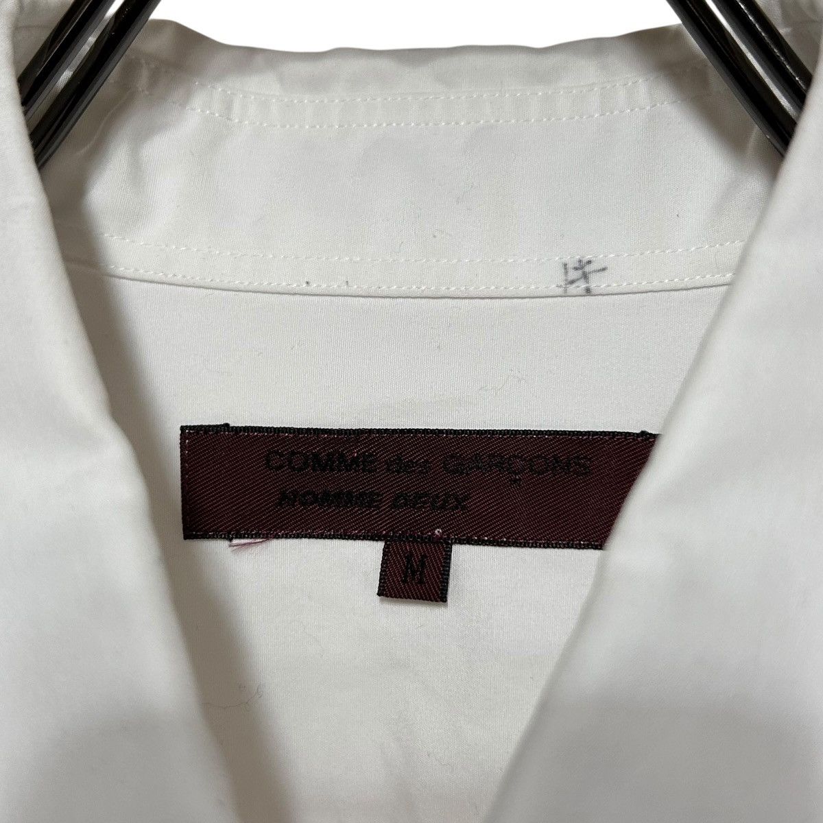 Comme des Garcons Homme Deux 716 80s Comme Des Garcons Homme Deux vintage shirt white men Size US M / EU 48-50 / 2 - 4 Thumbnail