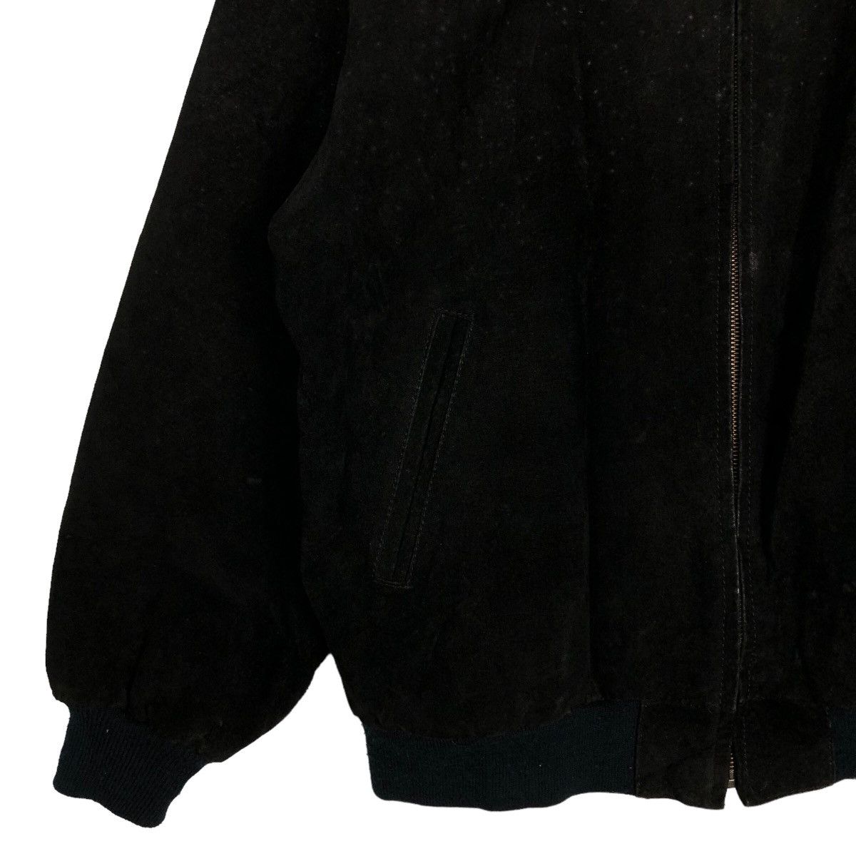 Japanese Brand 🔥Vtg Sunvalley Genuine Leather Bomber Jacket Issey Miyake Size US L / EU 52-54 / 3 - 4 Thumbnail