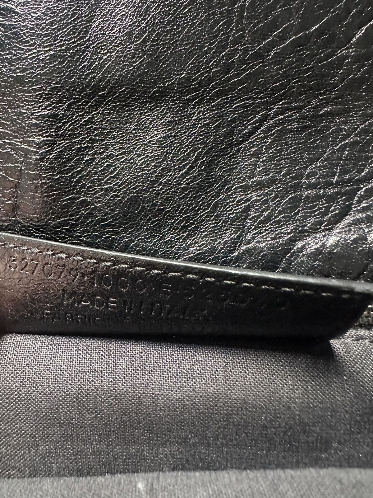 Balenciaga balenciaga black leather clutch bag envelope lambskin Size ONE SIZE - 8 Thumbnail