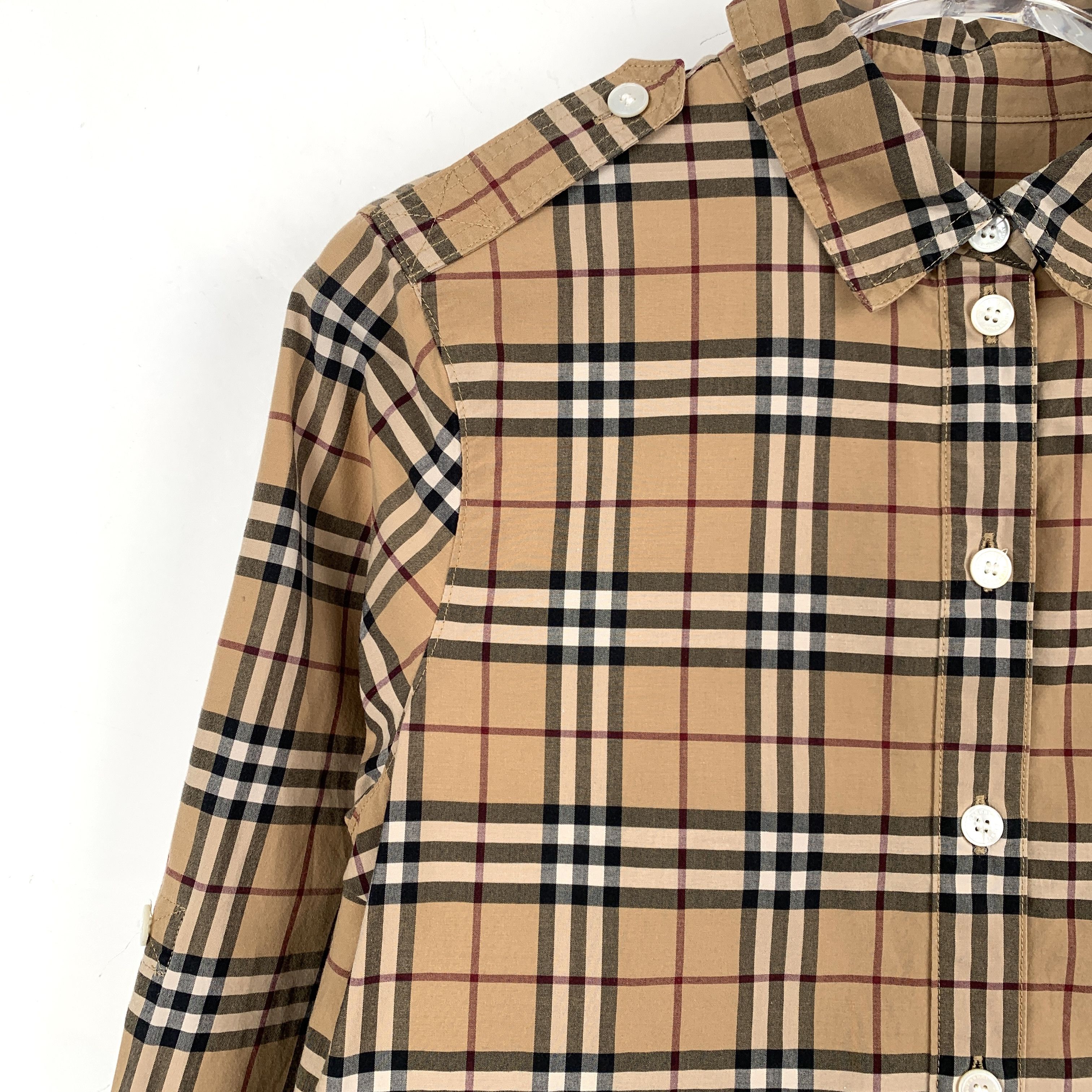 Burberry Burberry Shirt Dress – Long-Sleeve (Size 34) Size XXS / US 00 / IT 34 - 5 Thumbnail