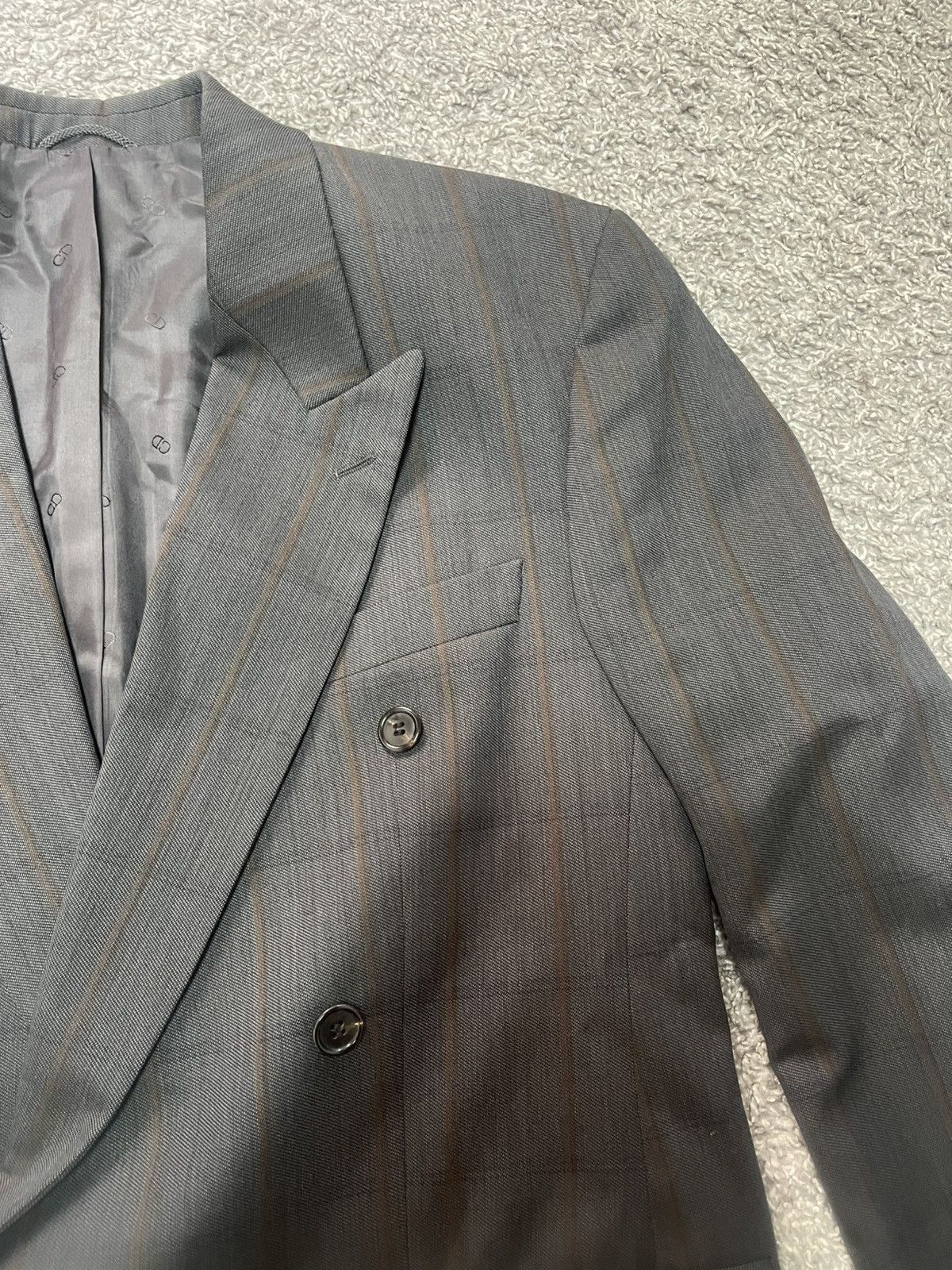 Christian Dior Monsieur Christian Dior Monsieur Vintage Shoulder Pads Blazer size M Size 42R - 2 Thumbnail