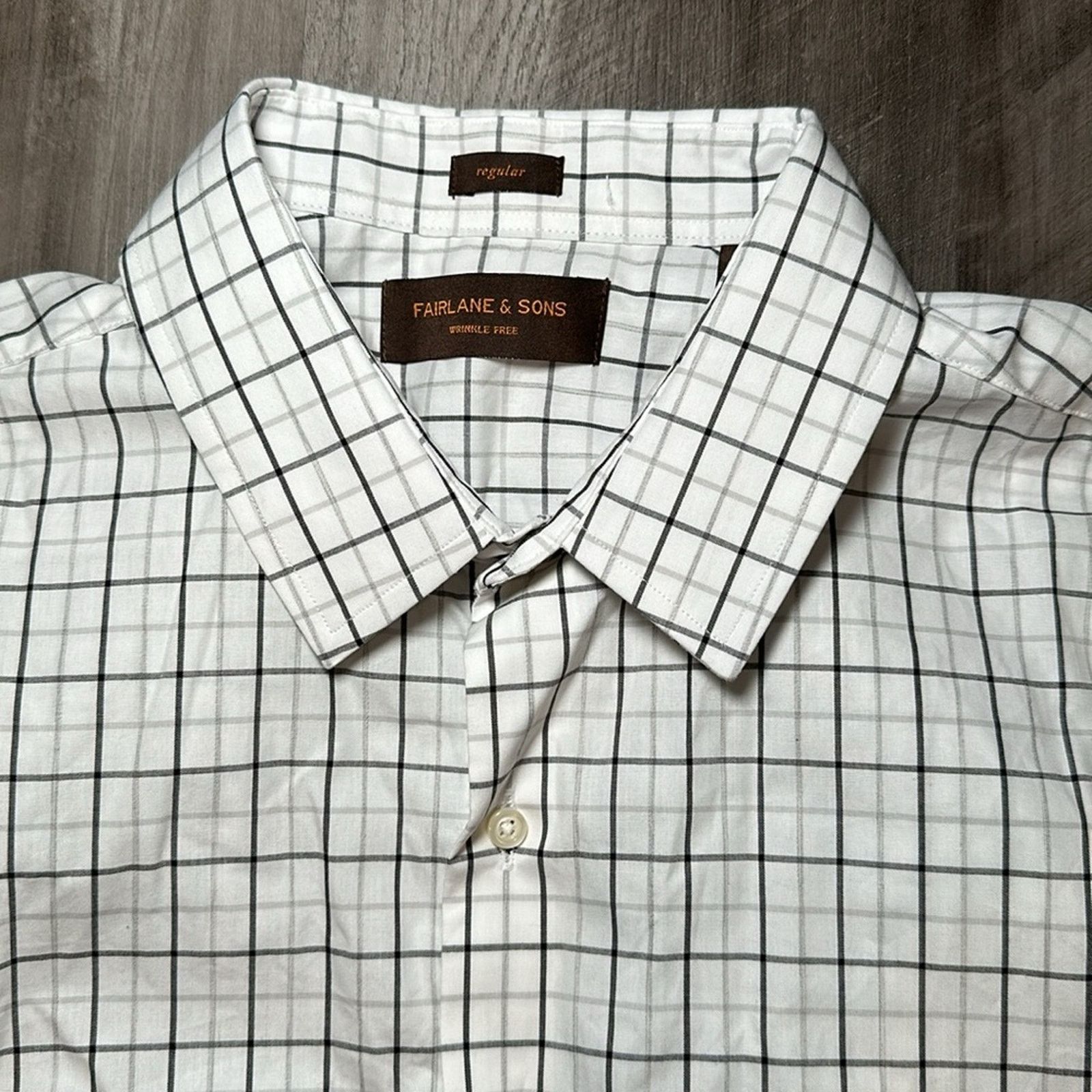 Other Fairlane & Sons Regular Wrinkle Free - Large Short Size US L / EU 52-54 / 3 - 5 Thumbnail
